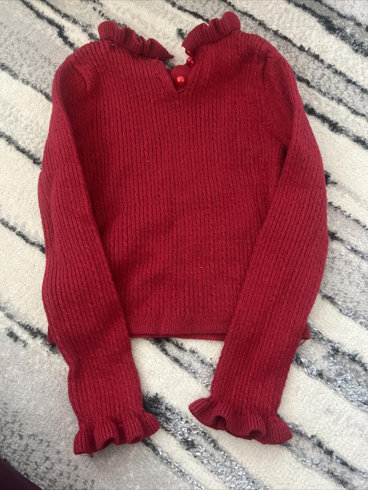 Designer CYNTHIA ROWLEY Long Sleeve Cotton Girls Size Sm 4-5 Size S / US 4 / IT 40 - 2 Thumbnail