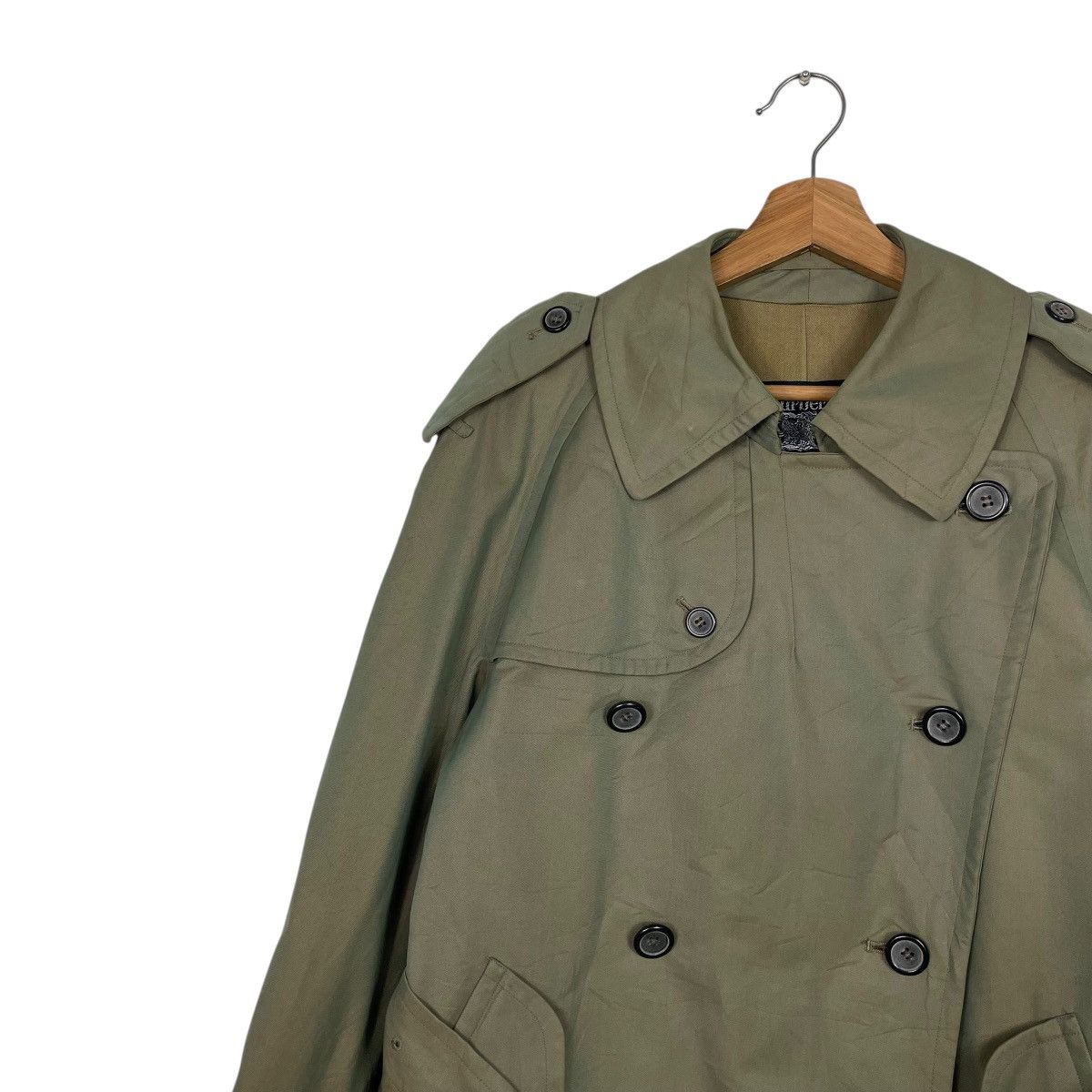 Burberry Burberrys Nova Check Double Breasted Trenchcoat Size US S / EU 44-46 / 1 - 8 Thumbnail