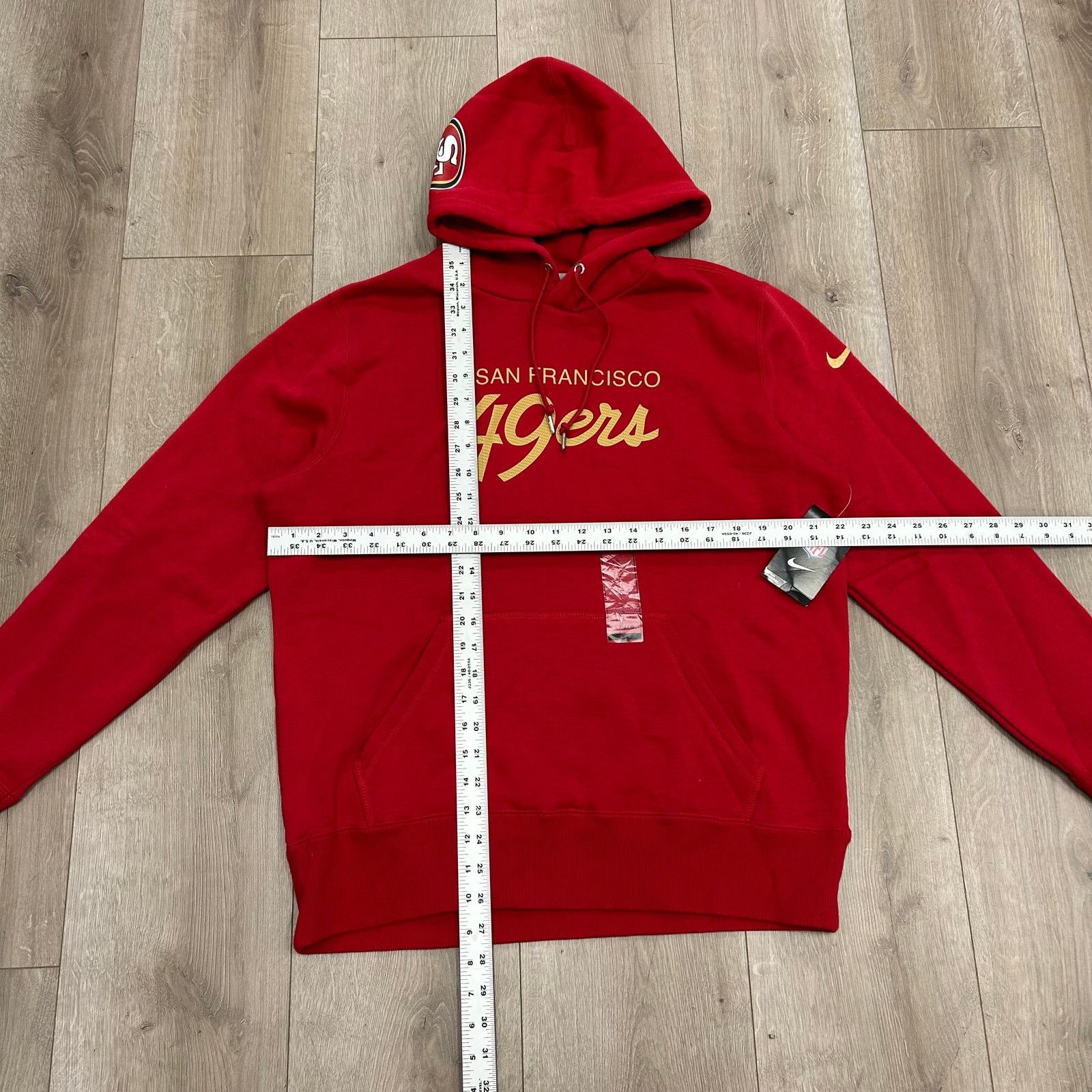 Nike Nike San Francisco 49ers Rewind Club Logo Hoodie Large L Size US L / EU 52-54 / 3 - 4 Thumbnail