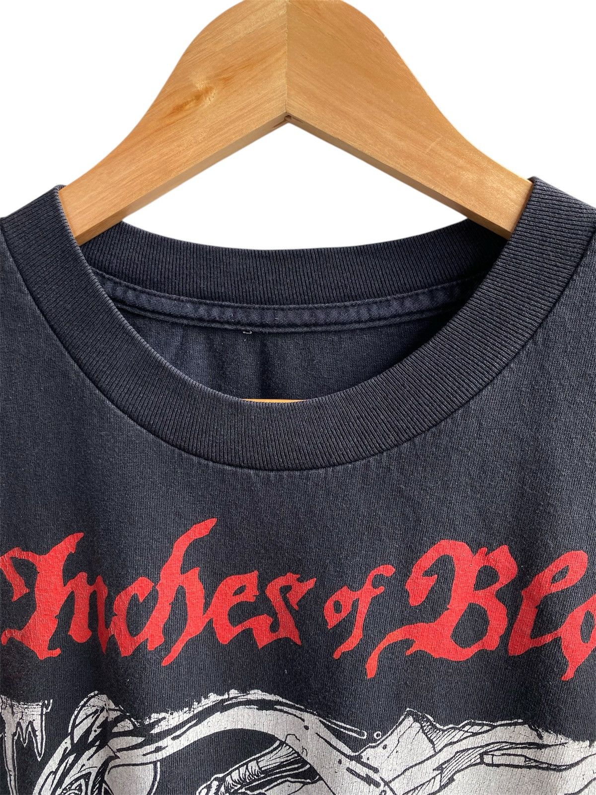Band Tees × Vintage Vintage 3 Inches Of Blood band faded tee Size US XL / EU 56 / 4 - 3 Thumbnail