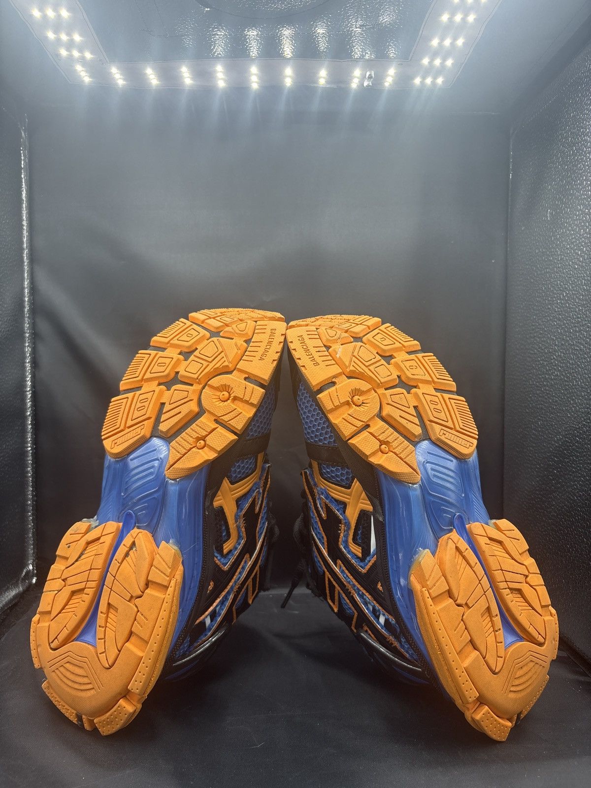 Balenciaga Balenciaga Runner Blue Orange Black Size US 9 / EU 42 - 4 Thumbnail