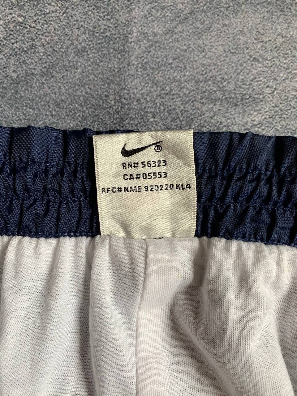 Nike Nike Vintage Track Pants Navy Nylon Wide Leg 90s Style Size US 38 / EU 54 - 14 Thumbnail