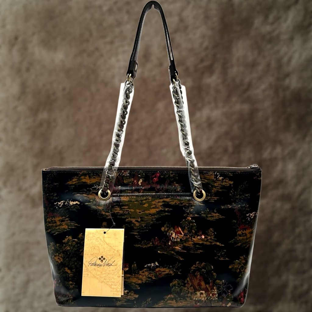 Patricia Nash Patricia Nash Belle Tote Bag Countryside Floral Print Printed Vintage Look Size ONE SIZE - 1 Thumbnail