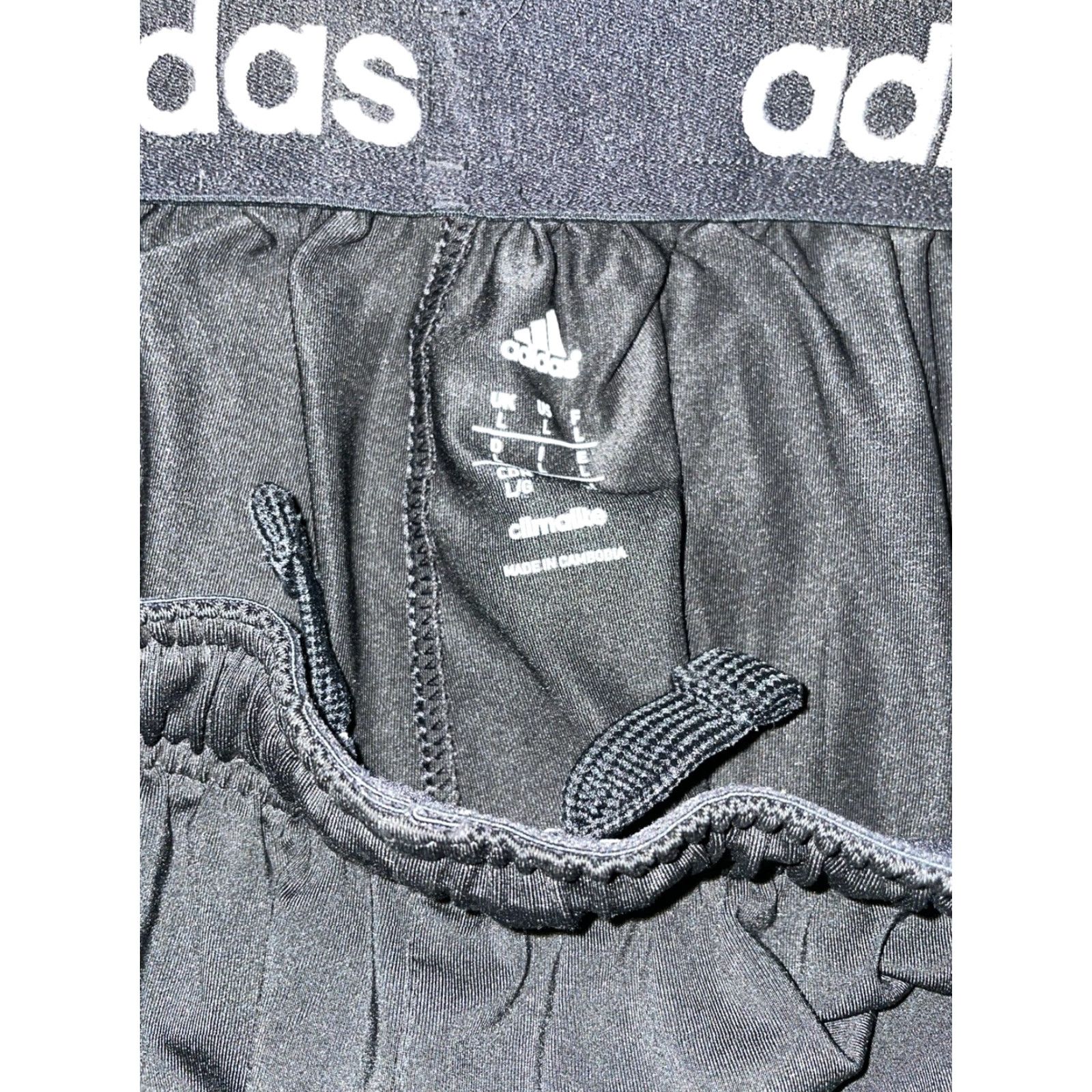 Adidas Adidas Climalite Black Athletic Shorts Mens L Size US 33 - 6 Thumbnail