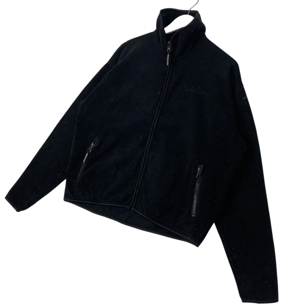 Other Vintage Harley Davidson Plain Fleece Full Zip Sweater Black Size US M / EU 48-50 / 2 - 2 Thumbnail