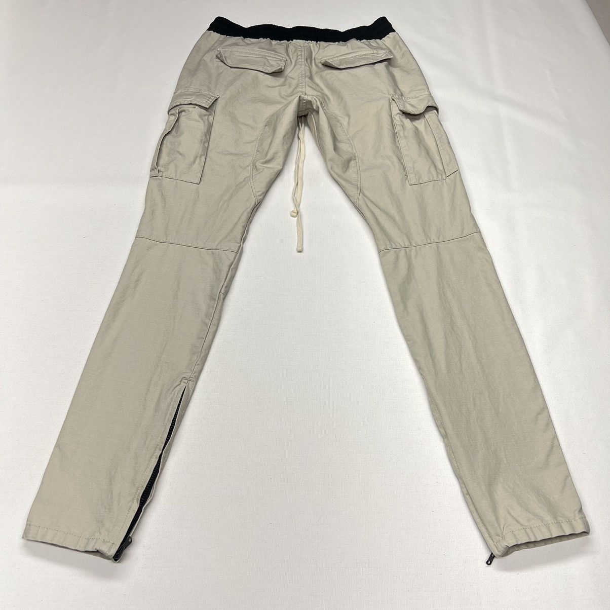 Essentials × FOG FOG Essentials Cargo Pants Beige Ankle Zip Drawstring Size US 32 / EU 48 - 10 Thumbnail