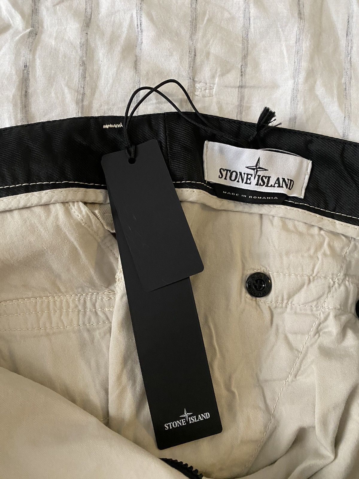 Stone Island Stone Island Comfort Cargo Pants Plaster Sz 38 NWT Size US 38 / EU 54 - 10 Thumbnail