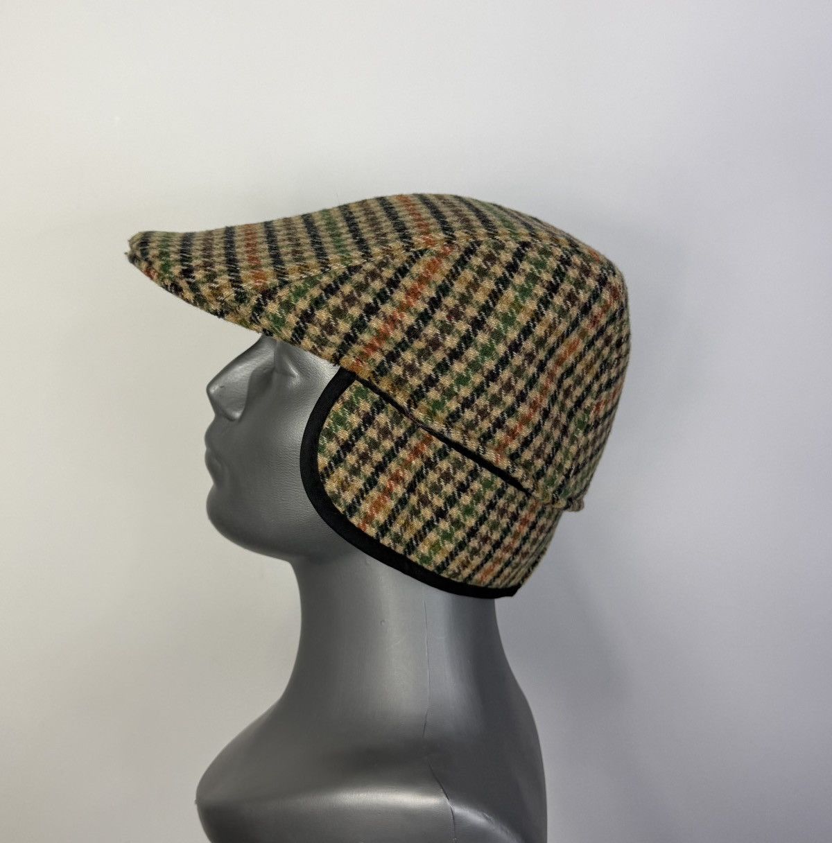Harris Tweed Harris Tweed Vintage Wool Flat Cap Size ONE SIZE - 2 Thumbnail