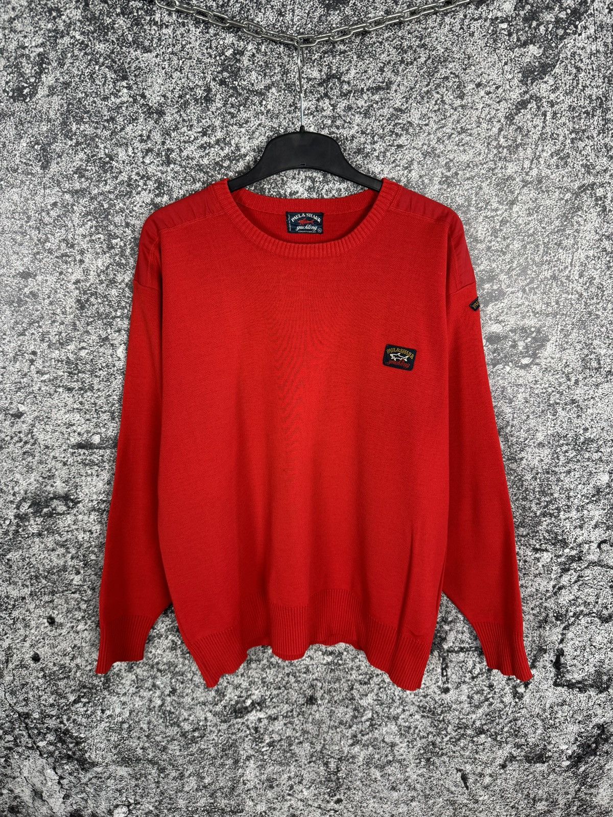 Paul & Shark Paul Shark Vintage Wool Crew Sweater Pullover Italy Size XL Size US XL / EU 56 / 4 - 1 Thumbnail