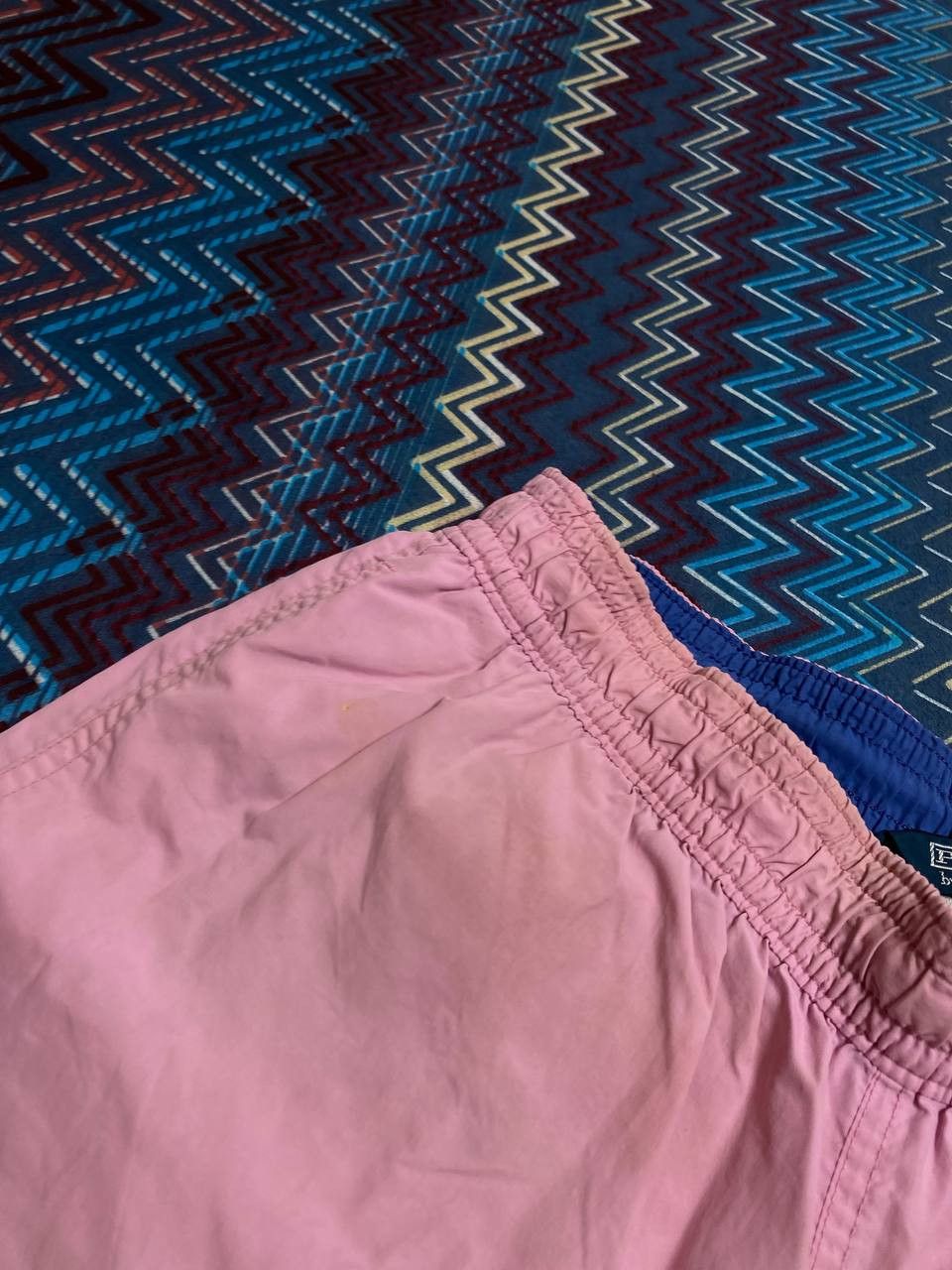 Polo Ralph Lauren Vintage 2000s Polo Ralph Lauren Pink Nylon Swim Shorts Size US 32 / EU 48 - 18 Thumbnail