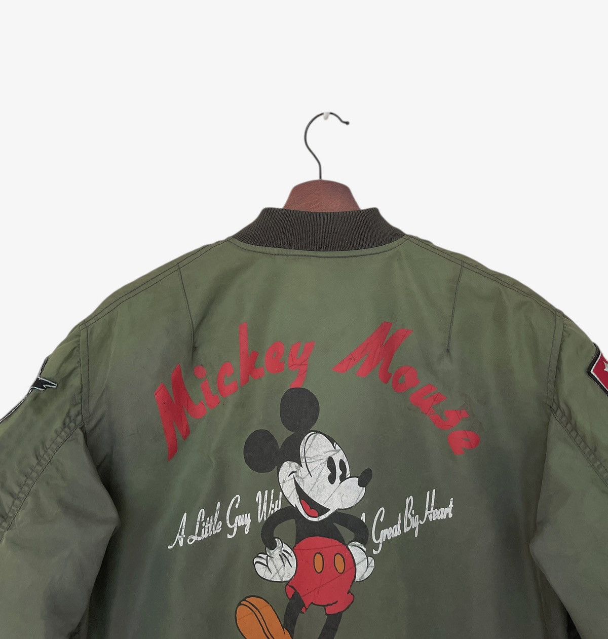 Avirex Vintage Brand Avirex Mickey Mouse Flight Jacket 2000s Size US M / EU 48-50 / 2 - 4 Thumbnail