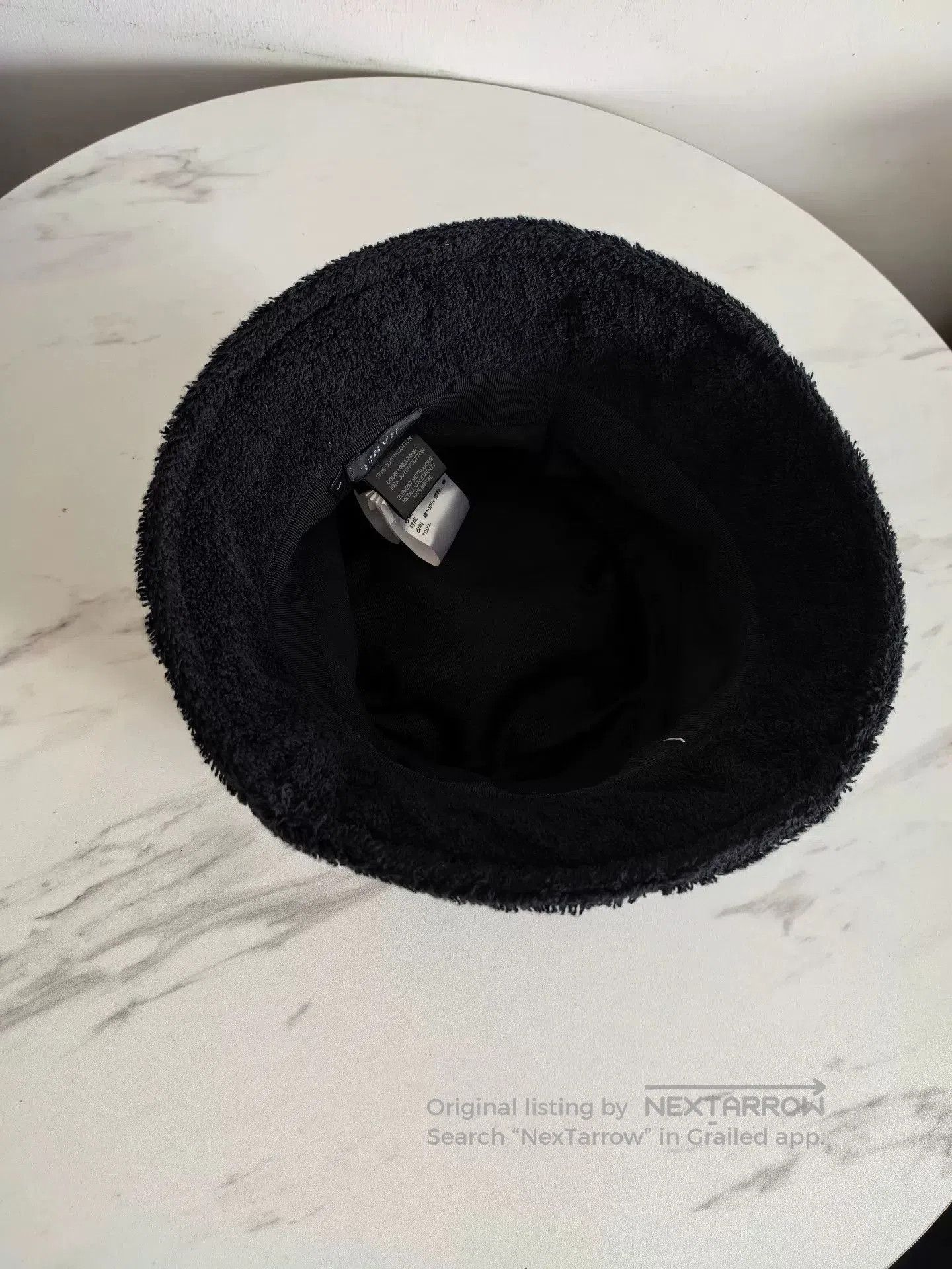 Japanese Brand Chanel Black Fisherman Hat Size S. Size ONE SIZE - 2 Thumbnail