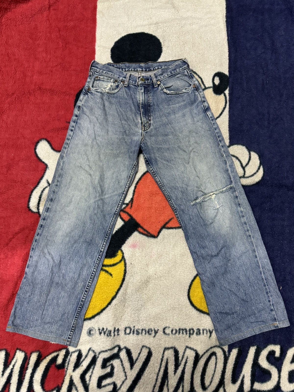 LEVIS 504 SELVEDGE JEANS