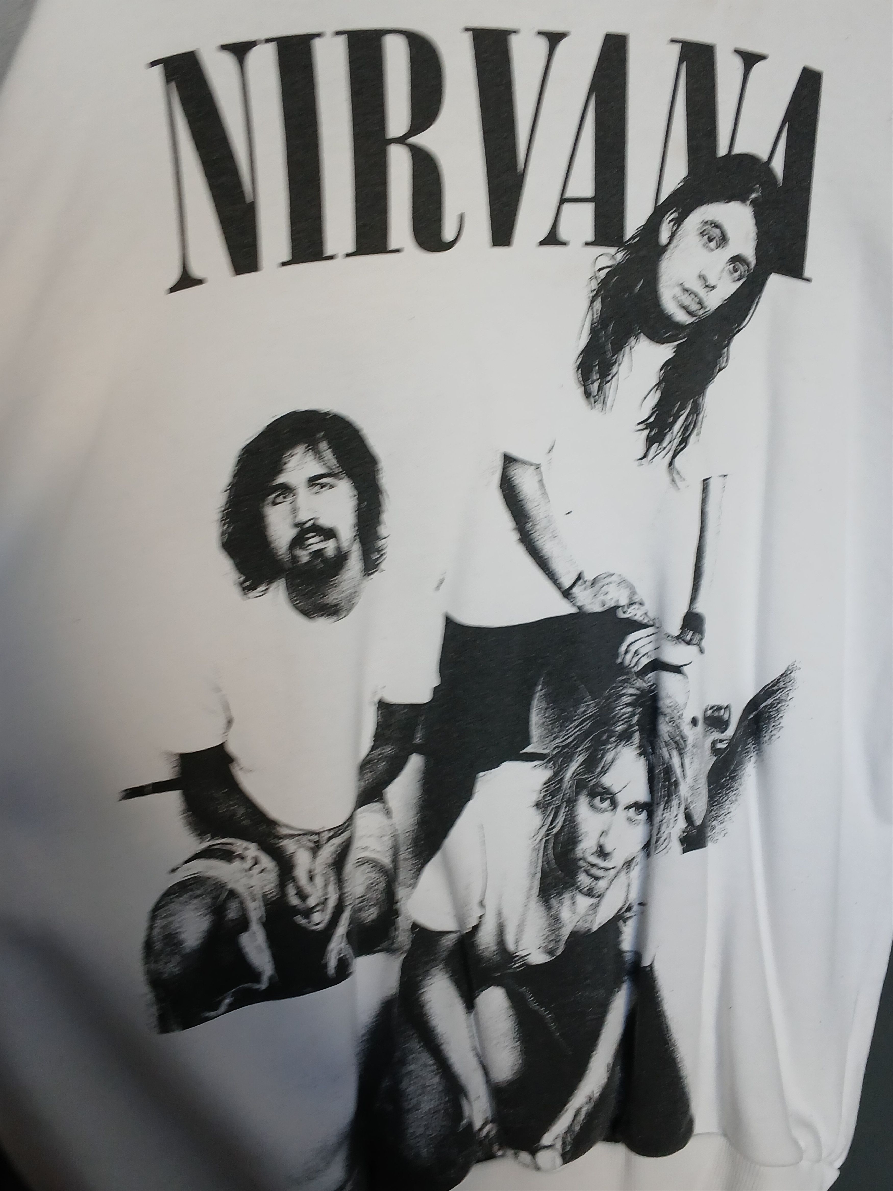 Nirvana Nirvana Kurt Cobain Sweatshirt Size US XL / EU 56 / 4 - 3 Thumbnail