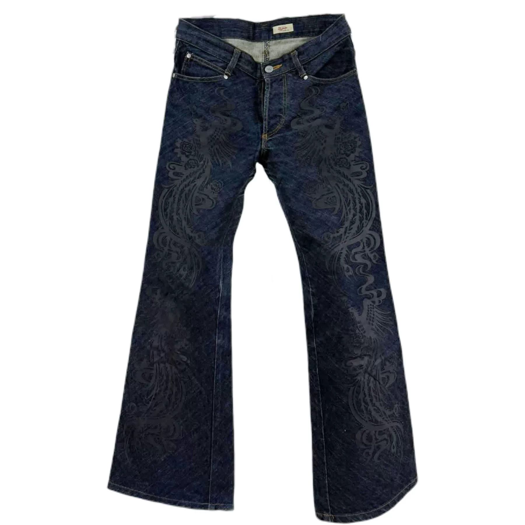 Vivienne Tam Vivienne Tam Phoenix Flare Jeans Size 24" / US 00 / IT 34 - 1 Thumbnail