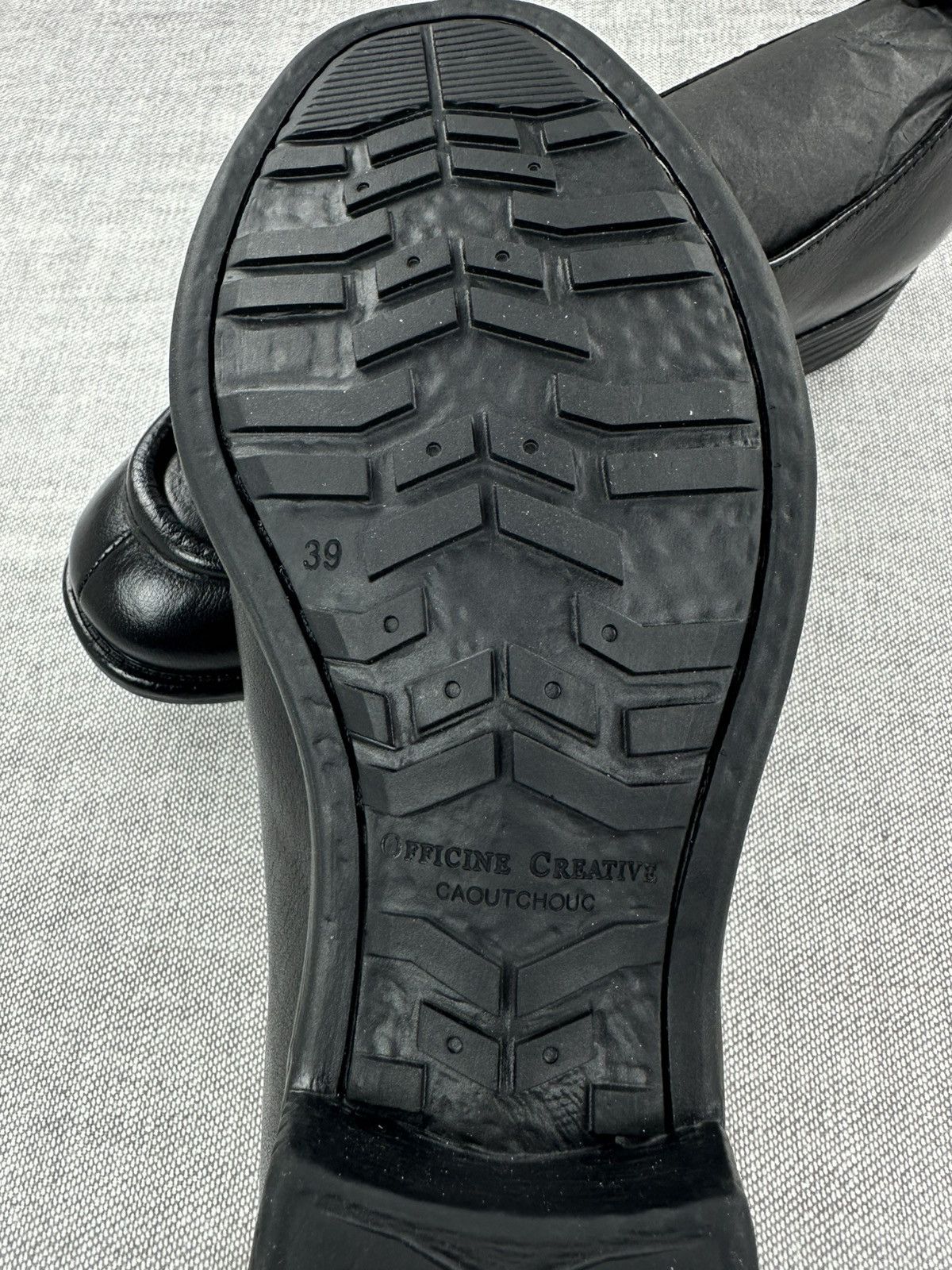 Officine Creative Officine Creative Calixte/020 Black Leather Loafers 39 w/Box Size US 9 / IT 39 - 6 Thumbnail