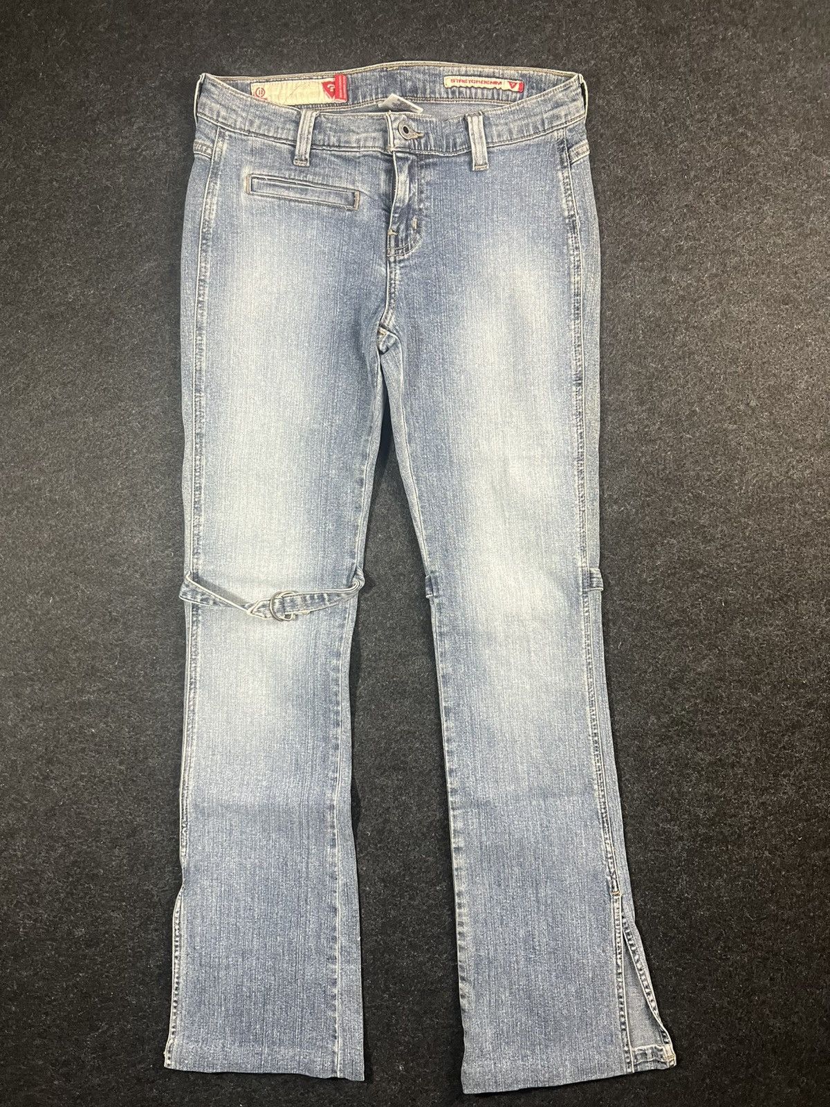 Guess RARE 🔥Guess Bondage Flare Jeans like LGB If Six Was Nine Size 28" / US 6 / IT 42 - 7 Thumbnail