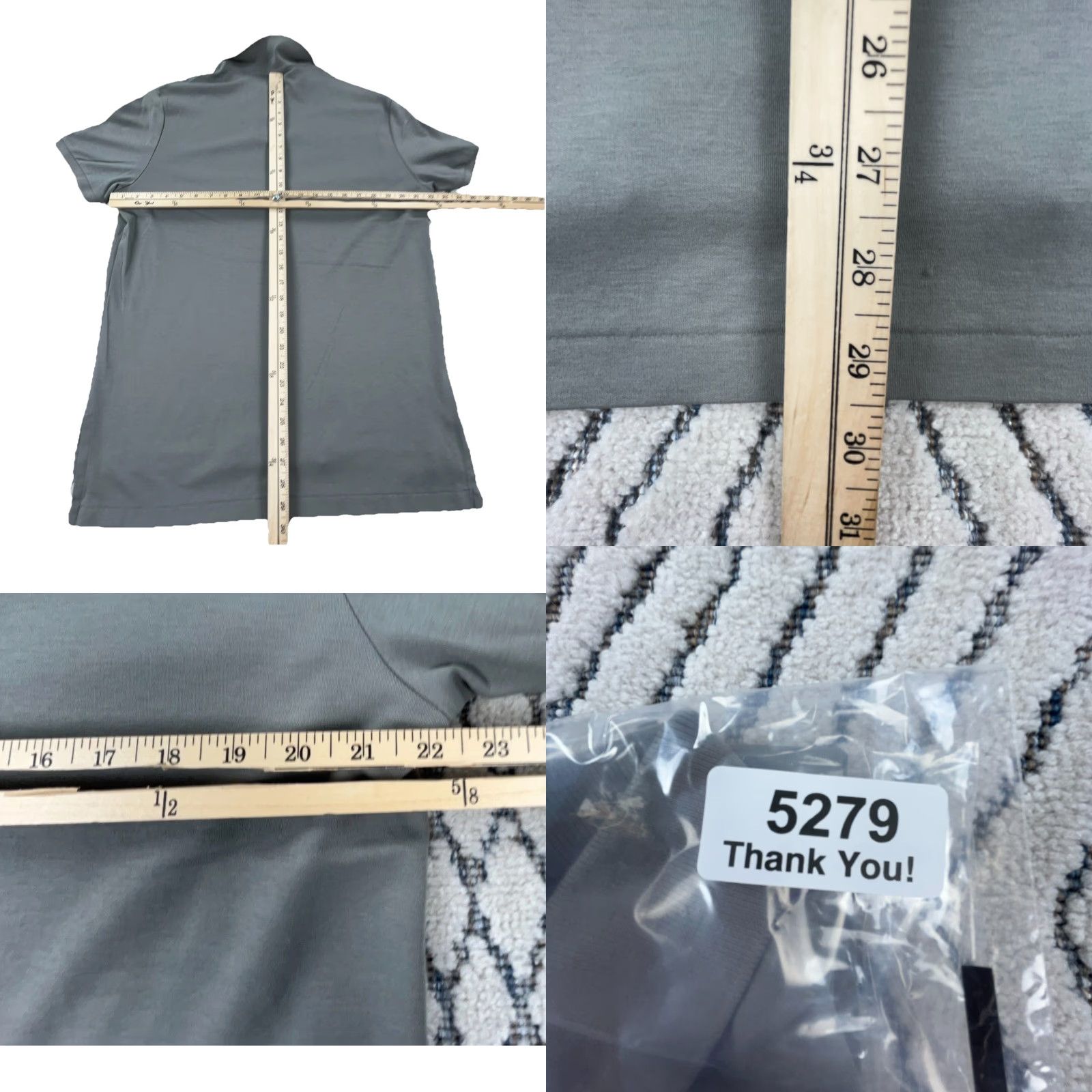 Polo Ralph Lauren Ralph Lauren Polo Shirt Men XL Gray Blue Pony Fine Soft Cotton Golf Preppy Size US XL / EU 56 / 4 - 8 Thumbnail