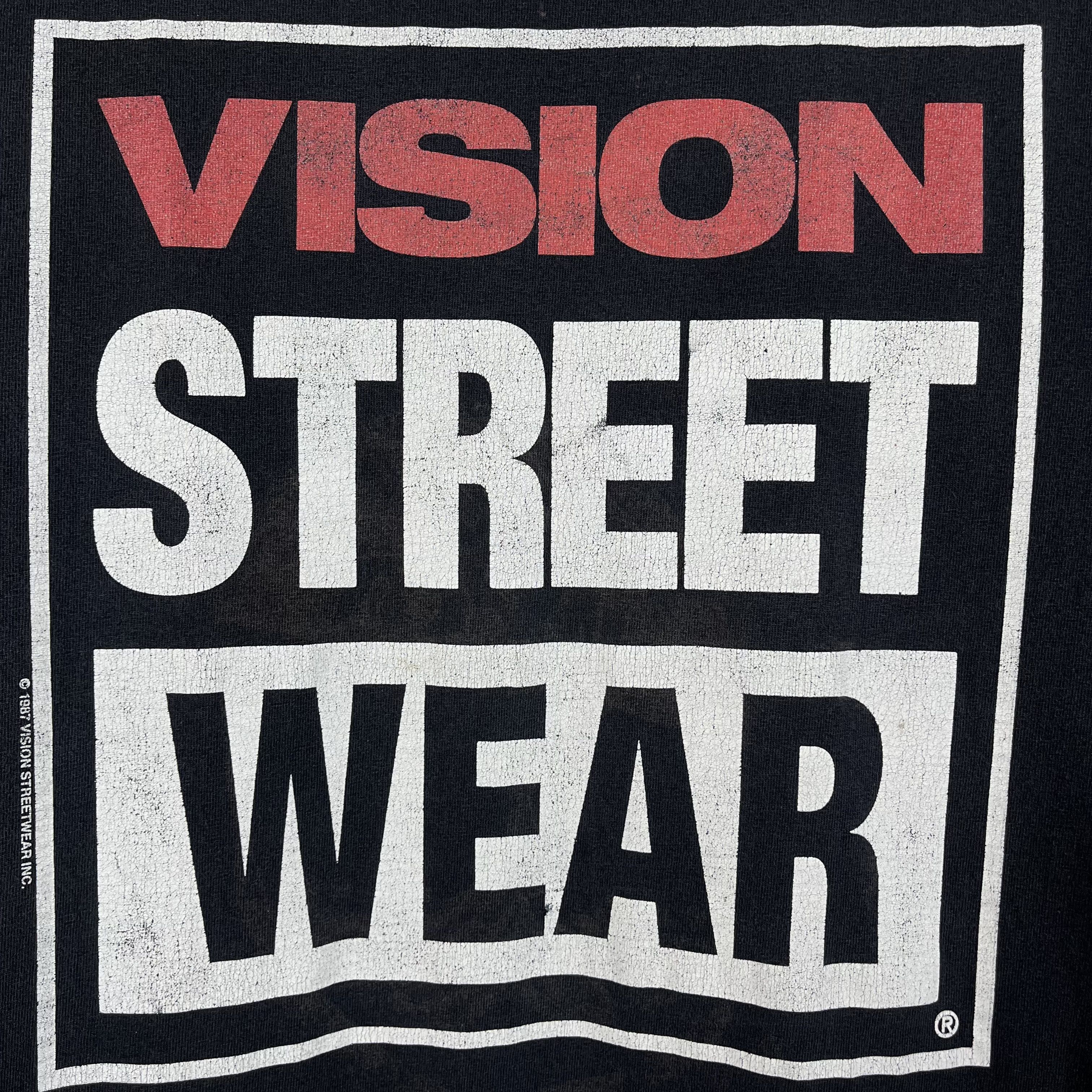 Vision Streetwear Vintage Vision Streetwear Big Logo T Shirt 1987 Size US L / EU 52-54 / 3 - 9 Thumbnail