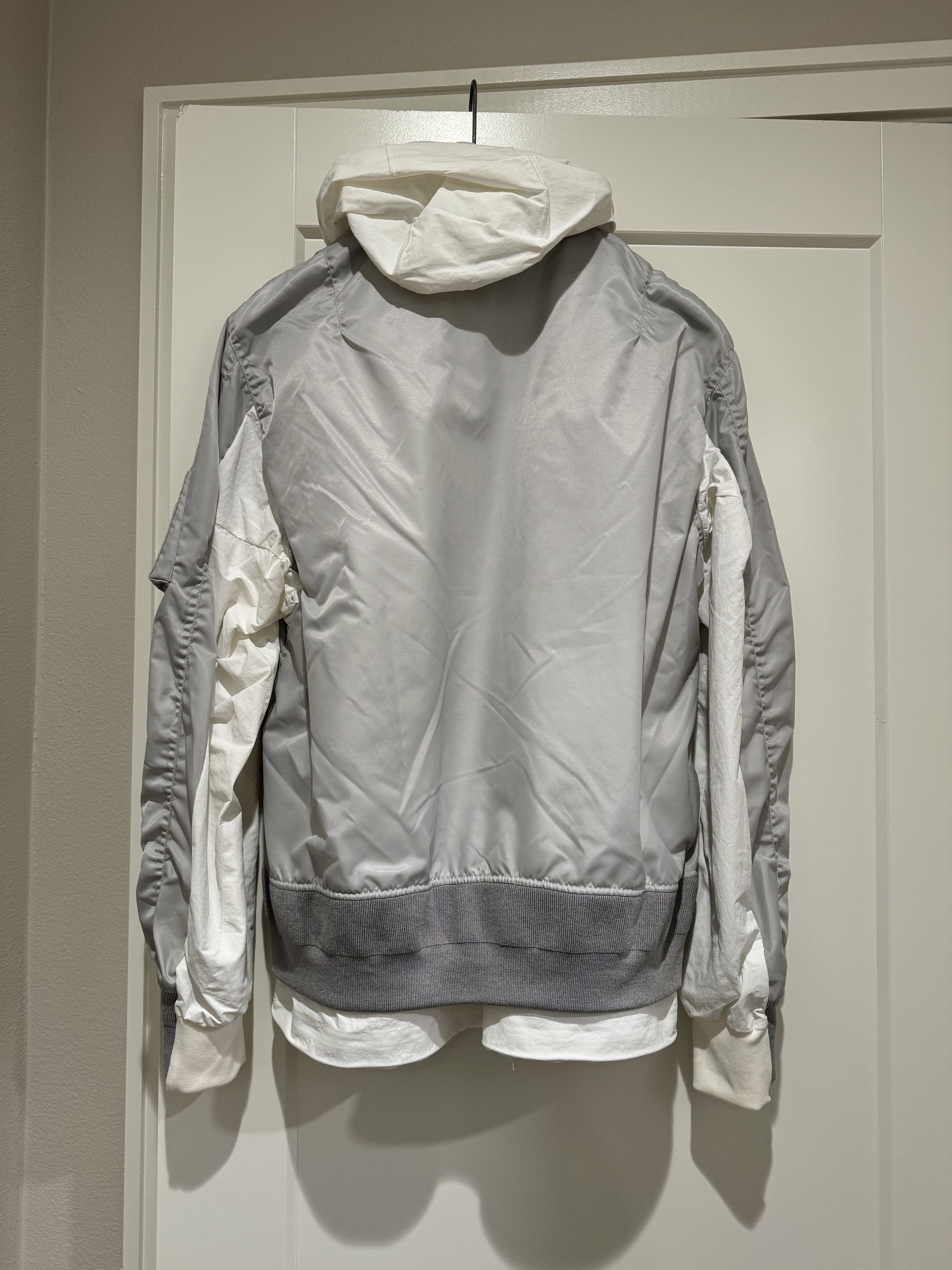 Nike × Sacai Sacai x Nike Layered Bomber Jacket / Size S Size US S / EU 44-46 / 1 - 4 Thumbnail