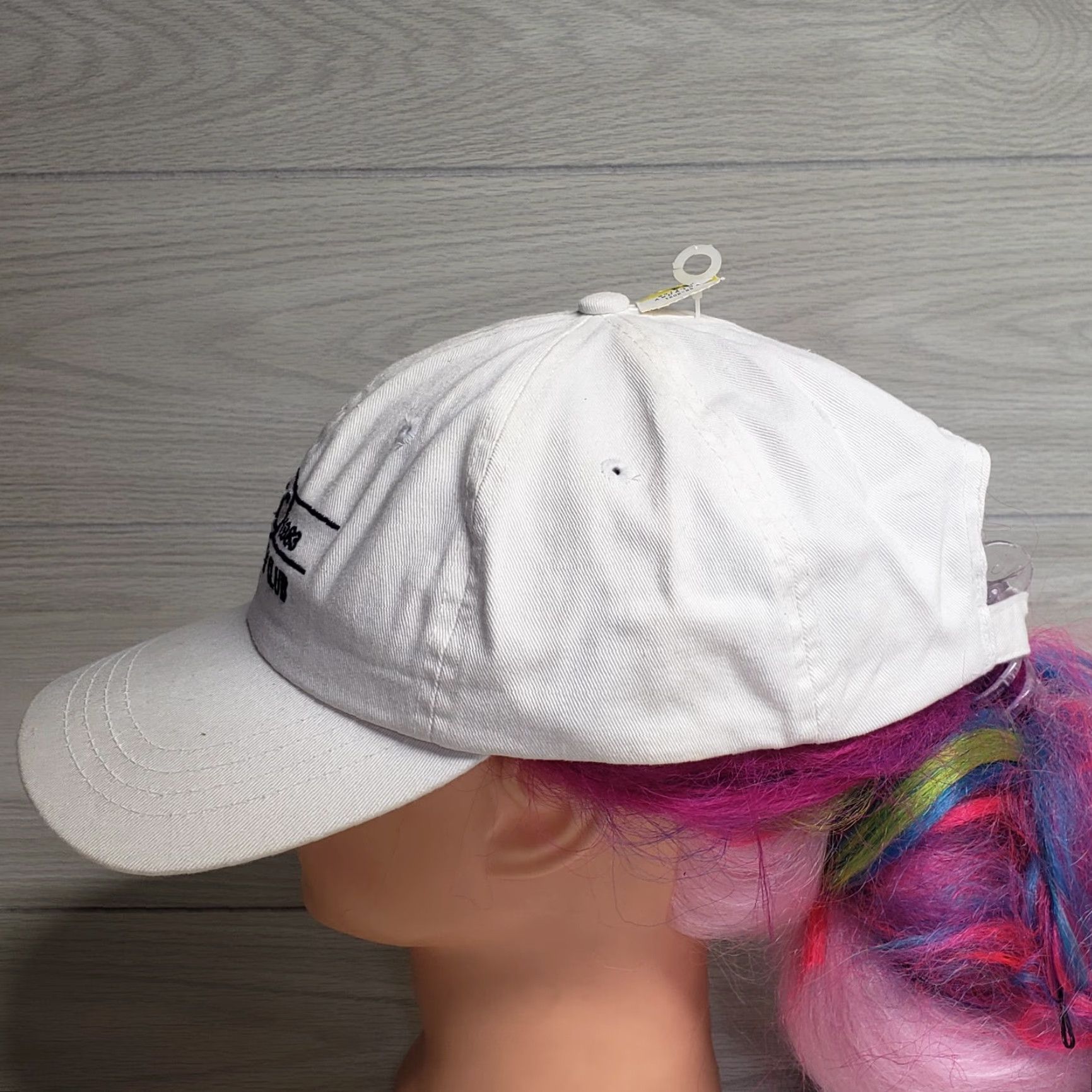 Vintage VINTAGE Unbranded Hat Baseball Cap White Adjustable Men BBC Bahama Bay Club NEW NEW Size ONE SIZE - 5 Thumbnail