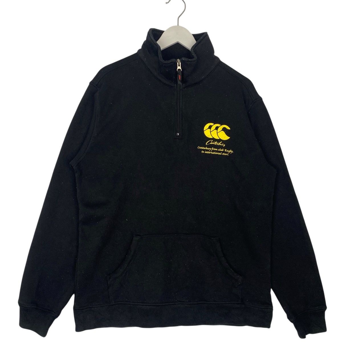 Other Vintage Canterbury Of New Zealand Hoodie Sweater Black Size US L / EU 52-54 / 3 - 1 Thumbnail