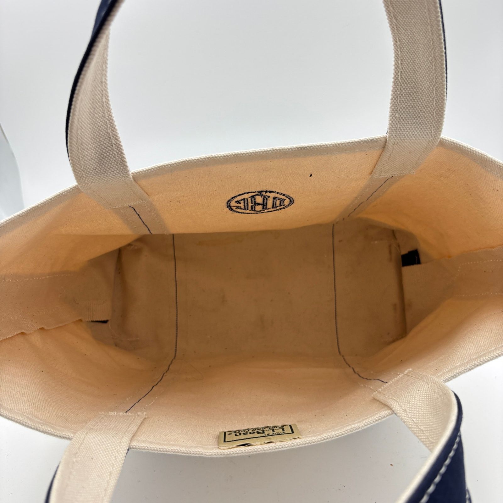 L.L. Bean × Vintage Vintage 90s LL Bean Boat and Tote Mini Canvas Tote 17x12 Size ONE SIZE - 7 Thumbnail
