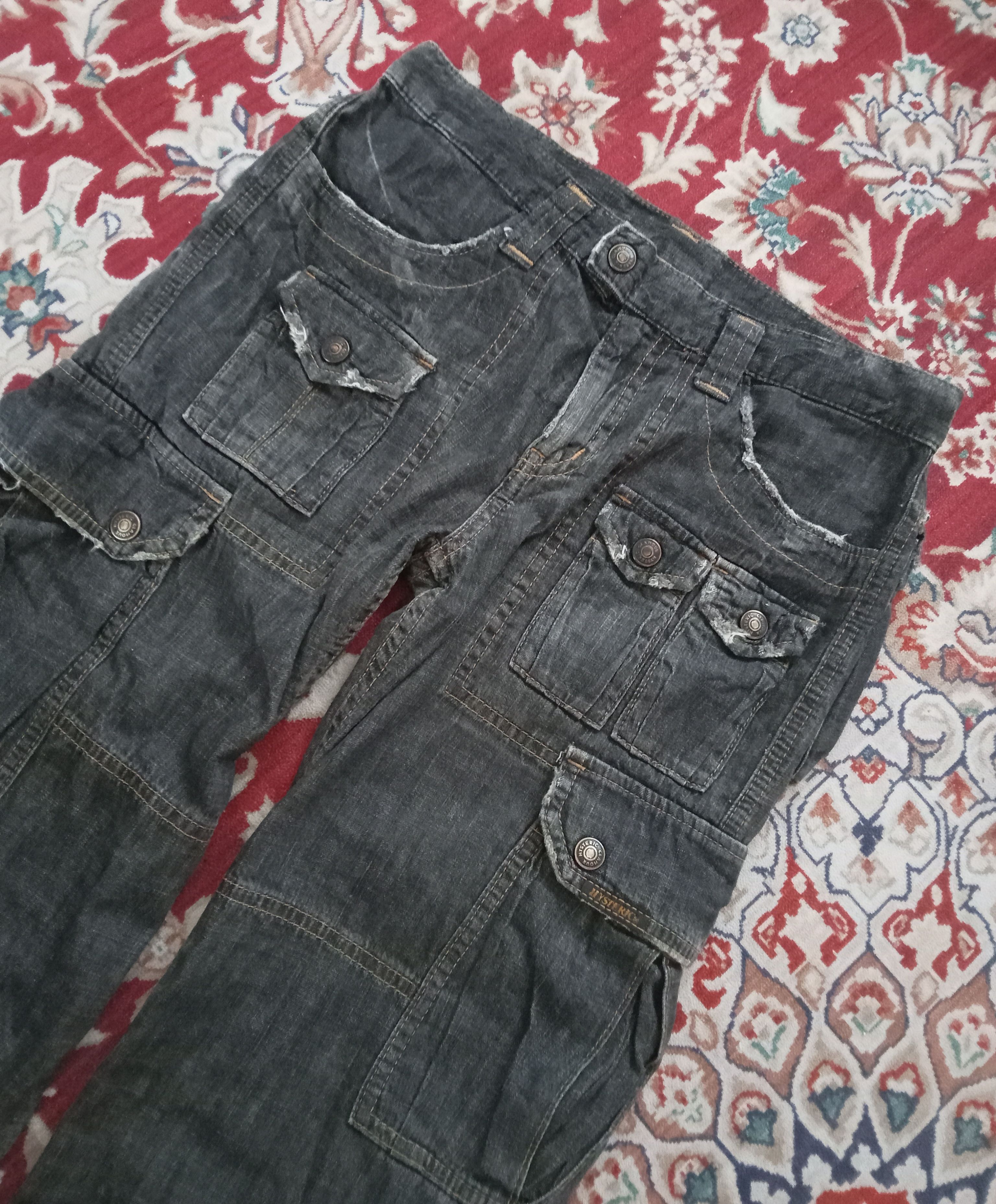 Hysteric Glamour × Japanese Brand Vintage Hysteric Glamour Multi Pocket Rare Pants Size 30" / US 8 / IT 44 - 6 Thumbnail