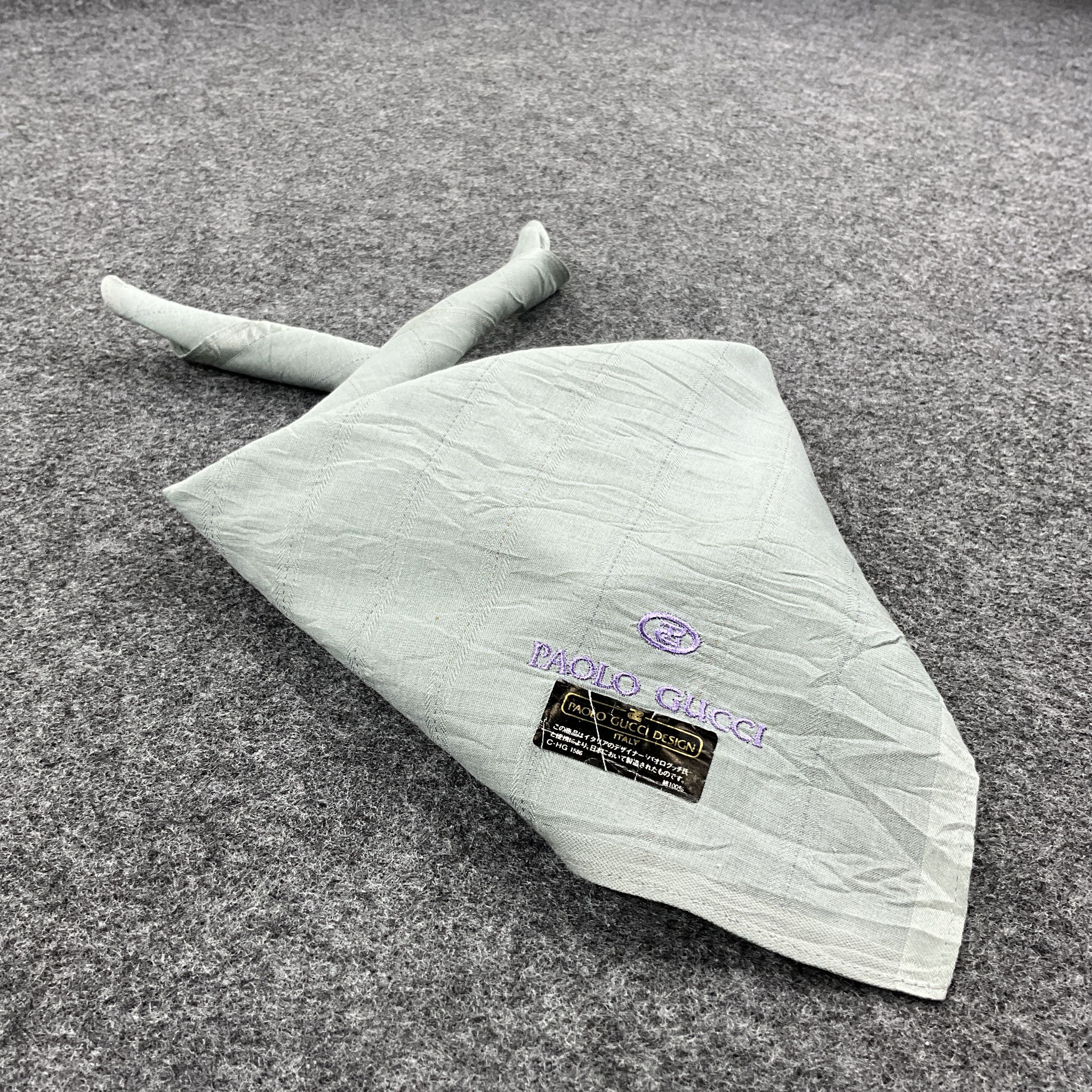 Paolo Gucci Paolo Gucci Handkerchief / Bandana / Neckerchief B059 Size ONE SIZE - 2 Thumbnail