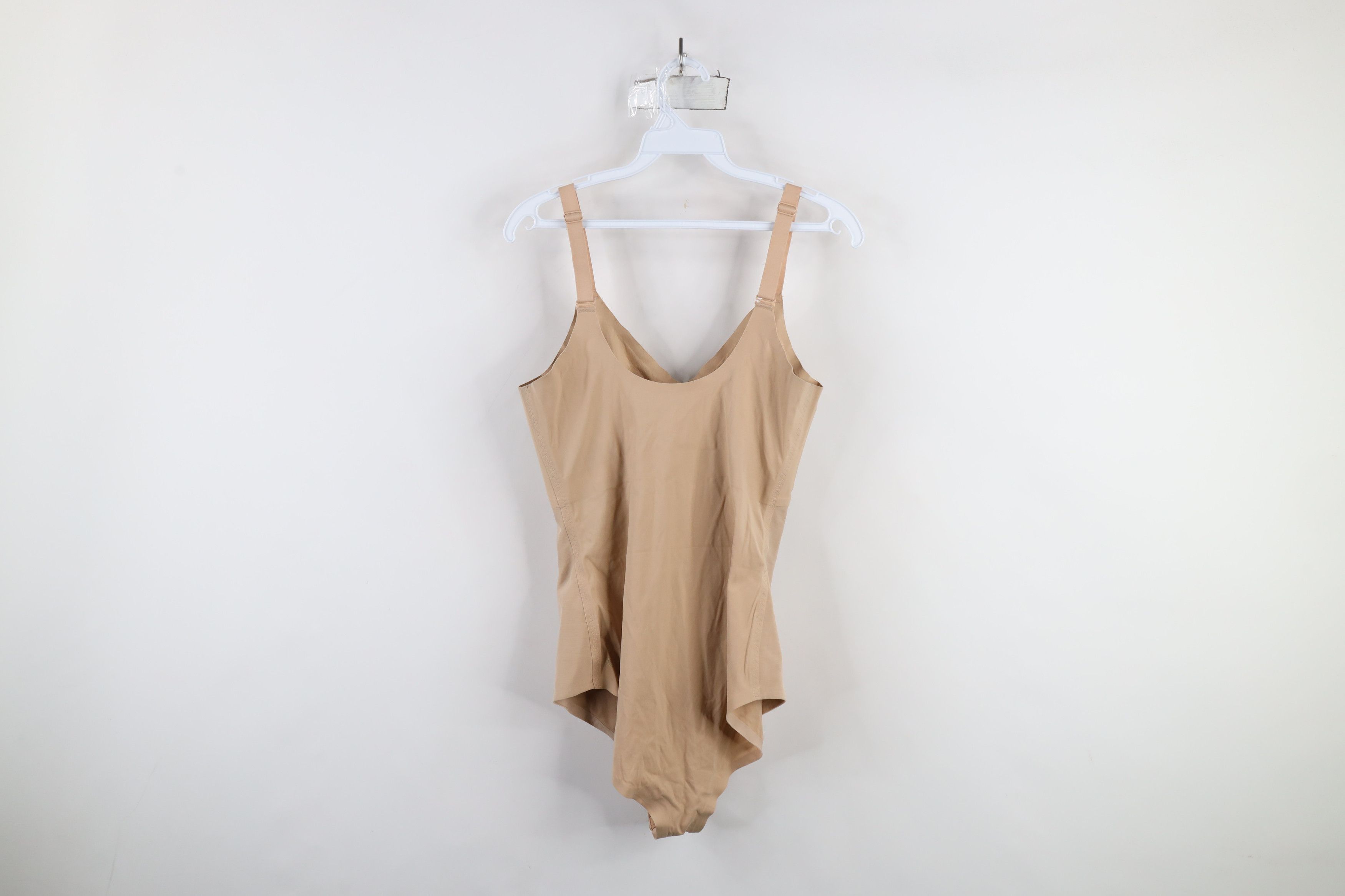 Vintage New Honeylove Shapewear Shaping Cami Bodysuit Nude Beige Size L / US 10 / IT 46 - 10 Thumbnail