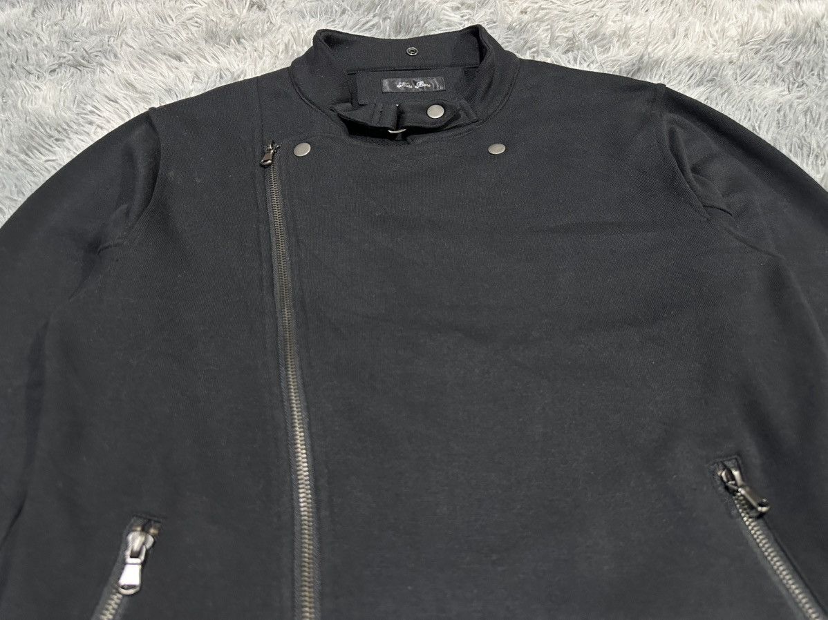 Japanese Brand 🔥Sick Y2K Nota Bene Asymmetric Zioper Jacket Goth Punk Size US M / EU 48-50 / 2 - 3 Thumbnail