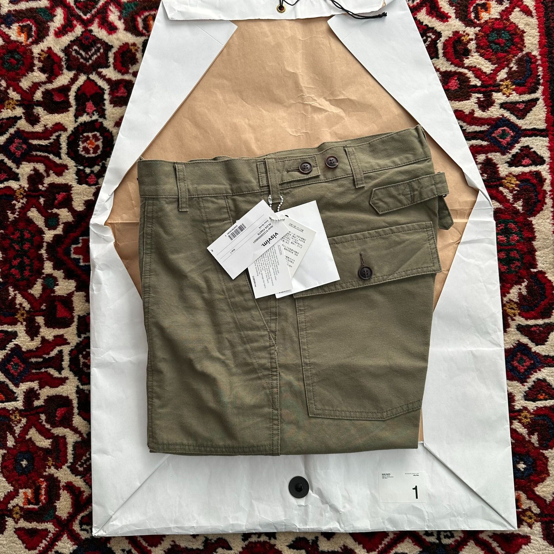 Visvim VISVIM 23AW ALDA Military Pants Size US 26 / EU 42 - 1 Thumbnail