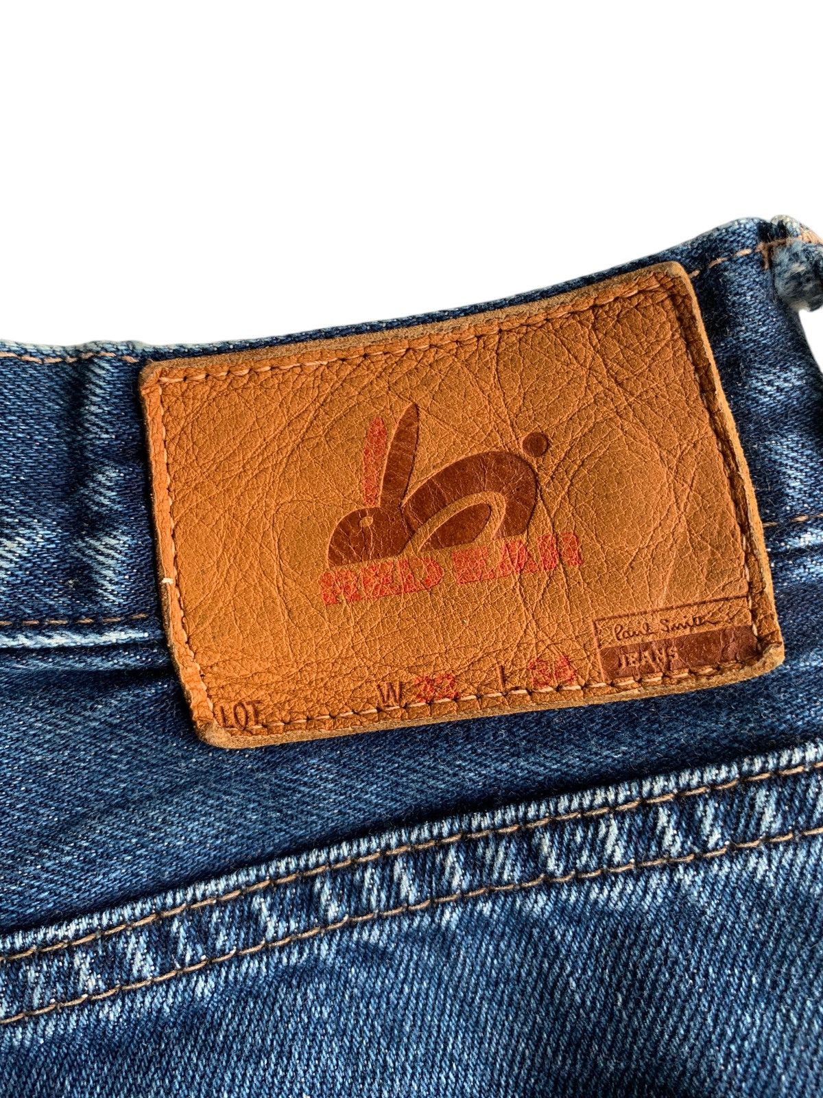 Jean × Paul Smith Red Ear Paul Smith Red Ear Japanese Selvedge Distressed Denim🎌 Size US 32 / EU 48 - 10 Thumbnail