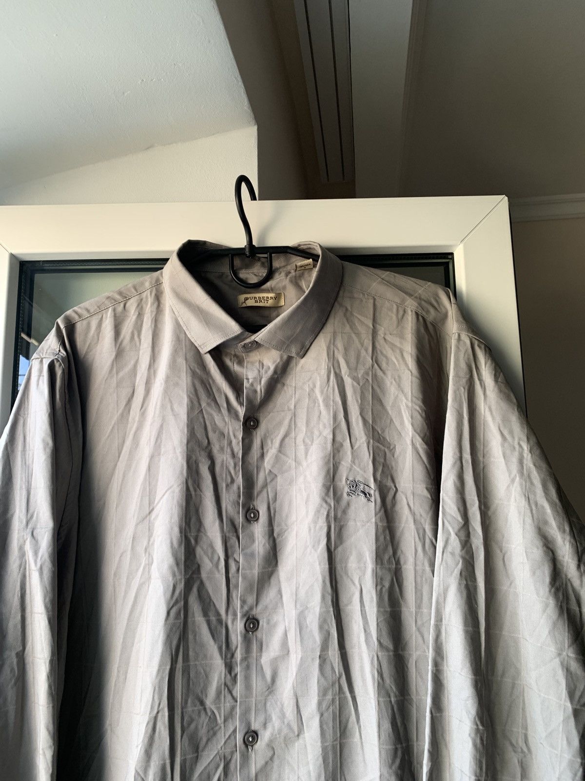 Burberry 🔥BURBERRY BRIT SHIRT BUTTON UP Size US XXL / EU 58 / 5 - 5 Thumbnail