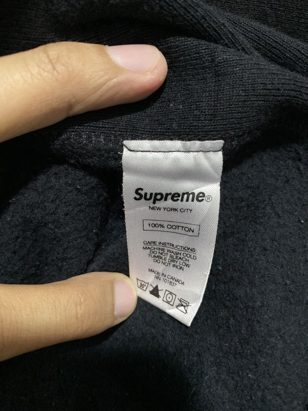 Supreme Supreme Reflective Box Logo Reverse Weave Size US L / EU 52-54 / 3 - 8 Thumbnail