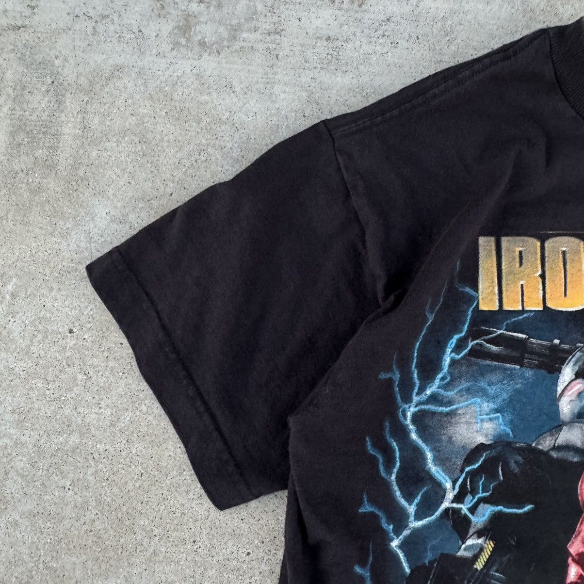 Band Tees × JNCO × Stussy Vintage Y2K 2010 Black AC/DC Ironman 2 Movie Promo Tee Small Size US S / EU 44-46 / 1 - 4 Thumbnail