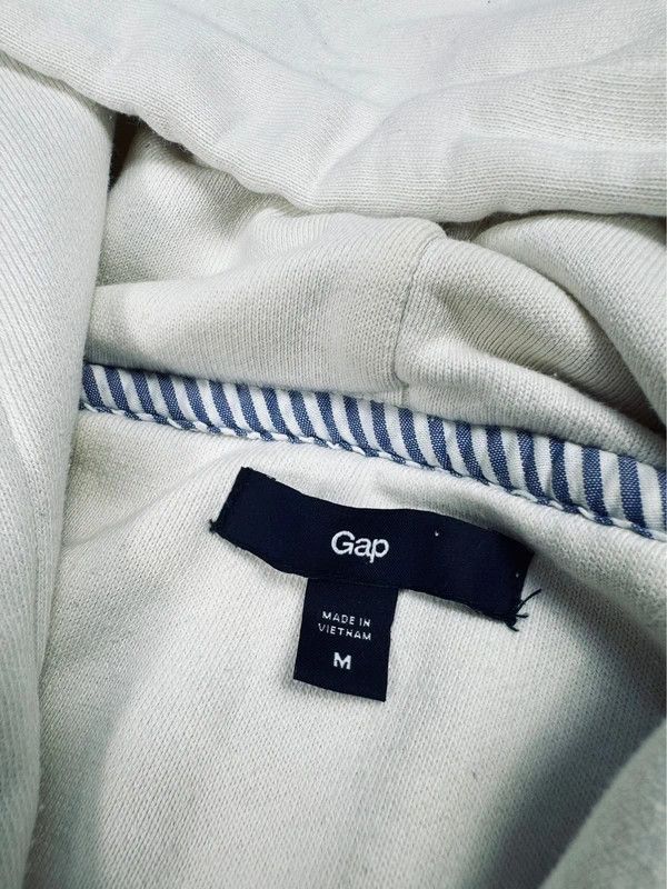 Gap Gap hoodie white blue logo M Size M / US 6-8 / IT 42-44 - 4 Thumbnail
