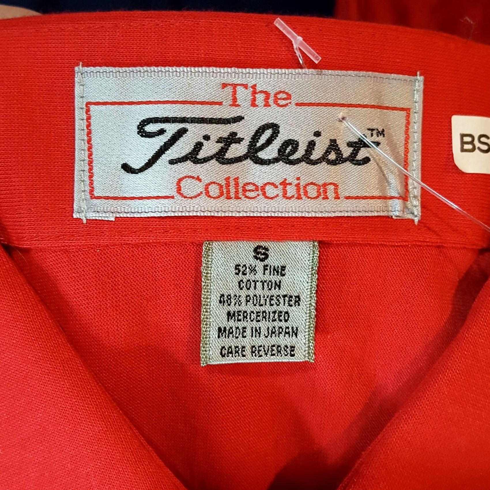 Titleist VINTAGE Titleist Polo Shirt Red Small Pocket Court Shirt 90s Preppy Golf Tennis Casual Men’s Boys Size US S / EU 44-46 / 1 - 7 Thumbnail