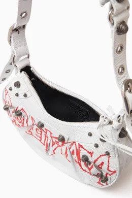 Balenciaga XS Le Cagole DIY Metal Shoulder Bag in Arena Lambsk Size ONE SIZE - 5 Thumbnail