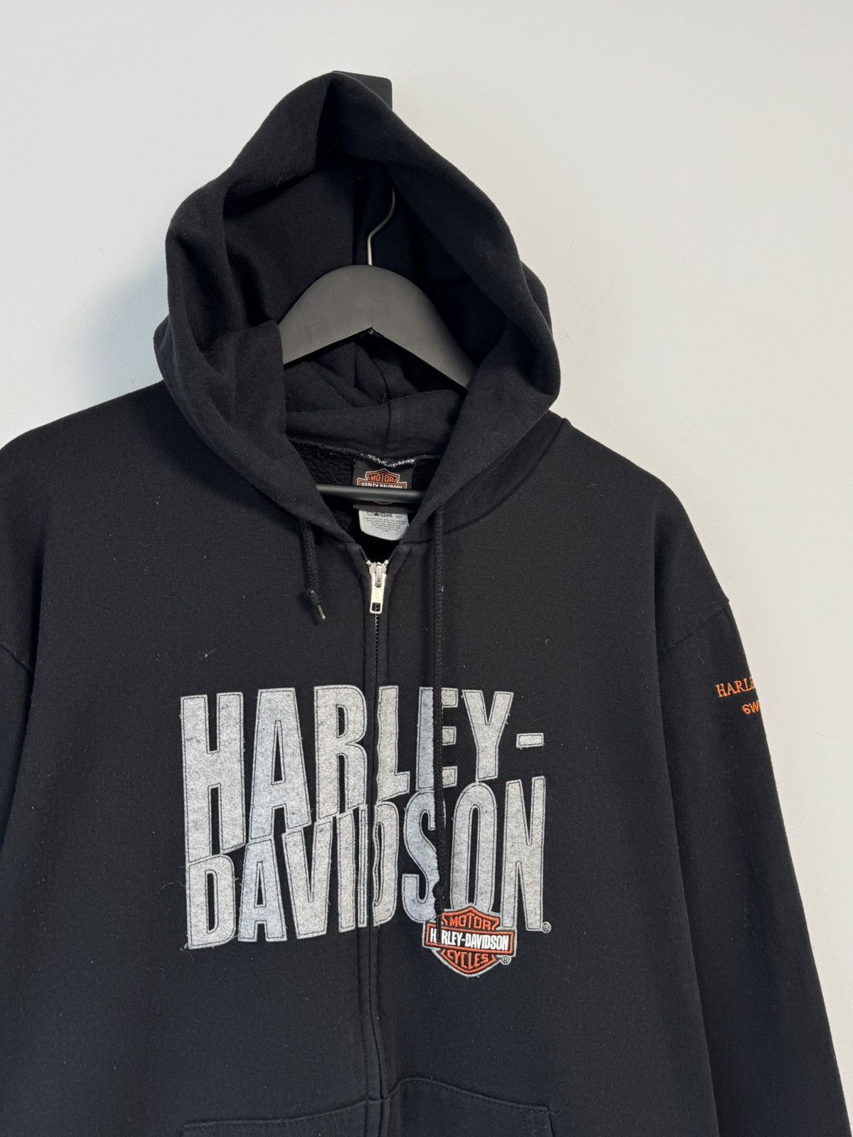 Harley Davidson 🔥Harley Davidson Vintage Y2K Style Zip Hoodie Rare Size US L / EU 52-54 / 3 - 4 Thumbnail