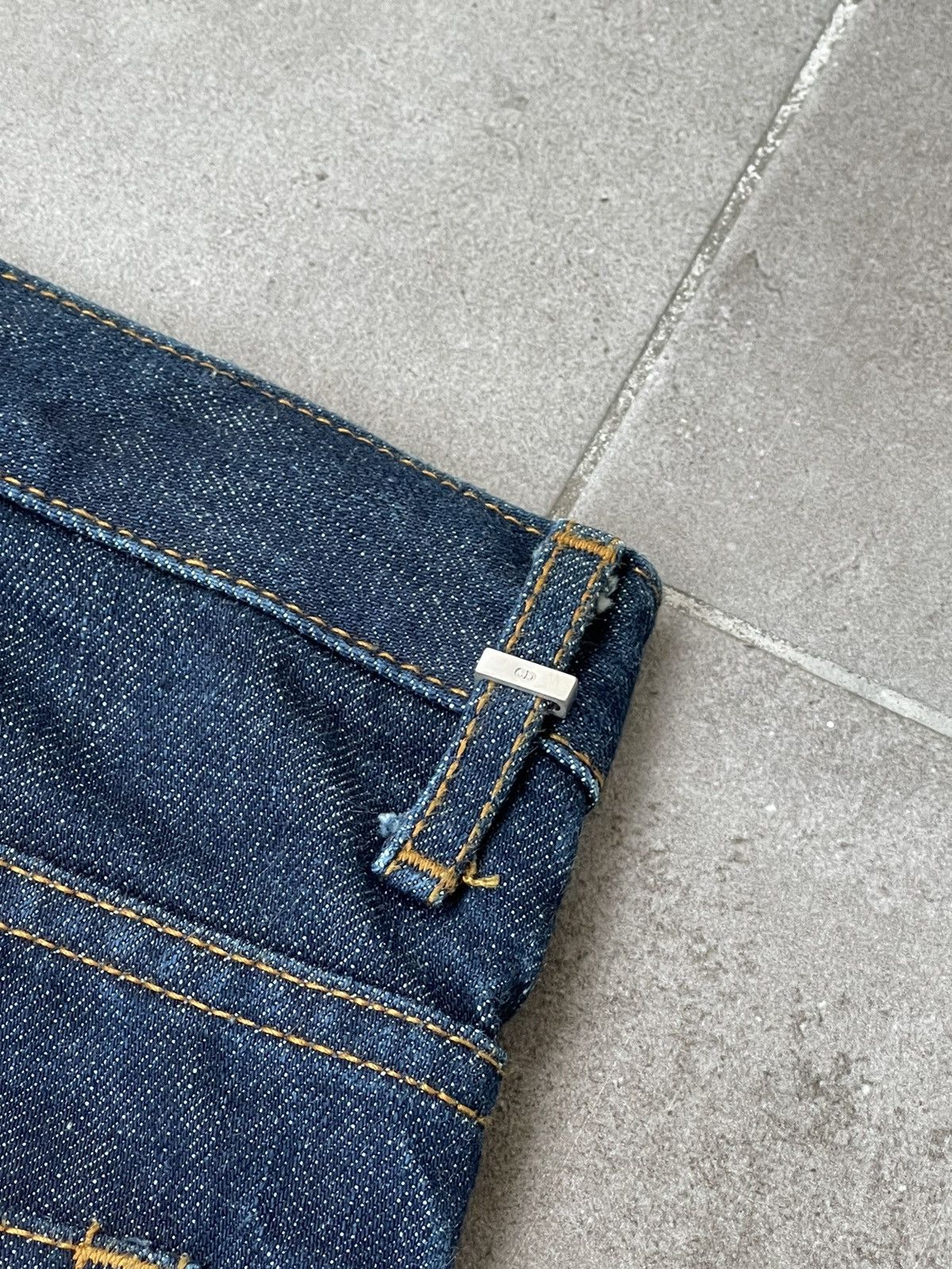 Dior Dior Japan Dark Indigo Denim Pants Size US 30 / EU 46 - 16 Thumbnail
