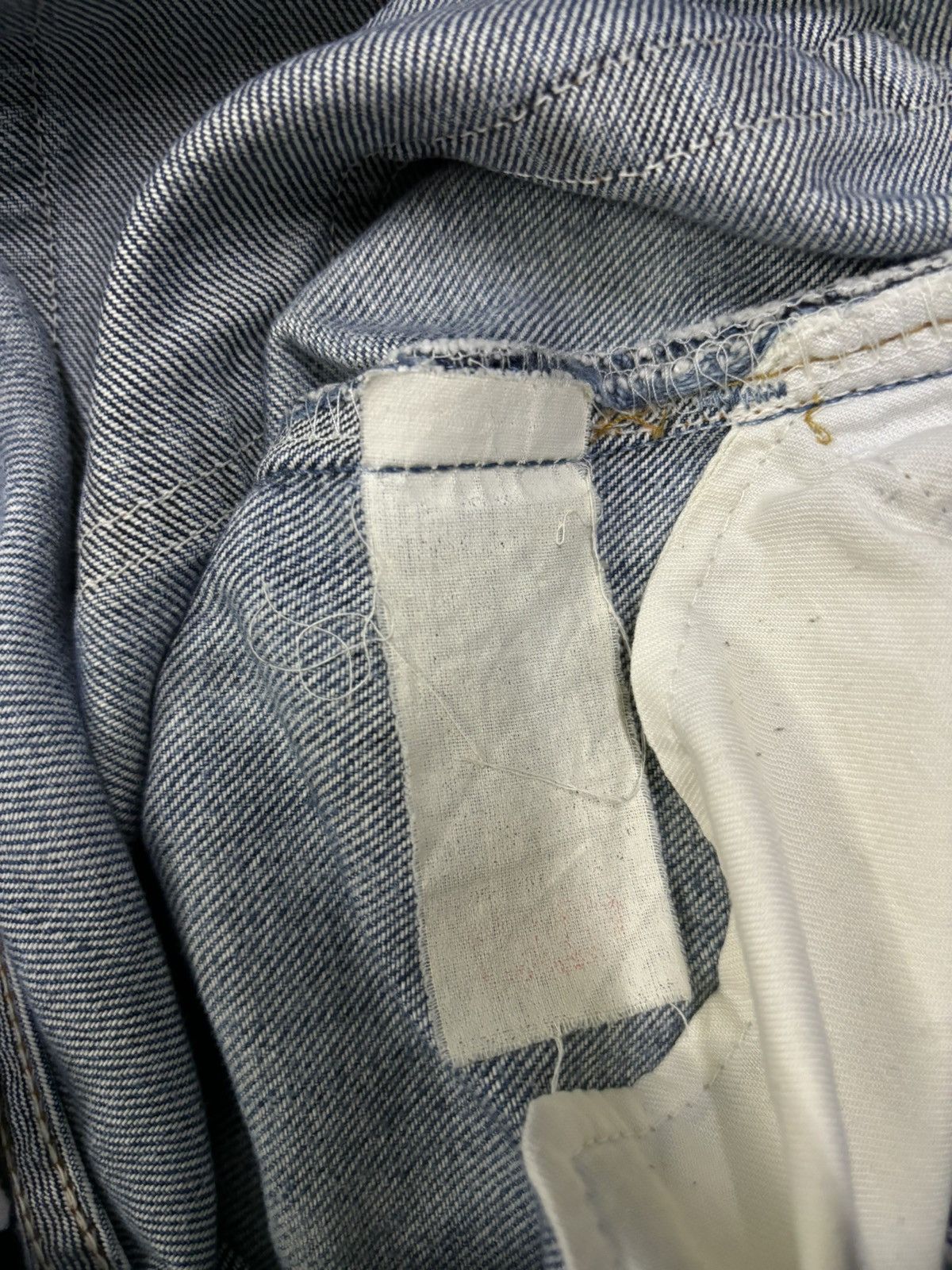 Levi's Vintage 90s Levis 505 Blue Wash Regular Fit Distressed Jeans Size US 29 - 21 Thumbnail
