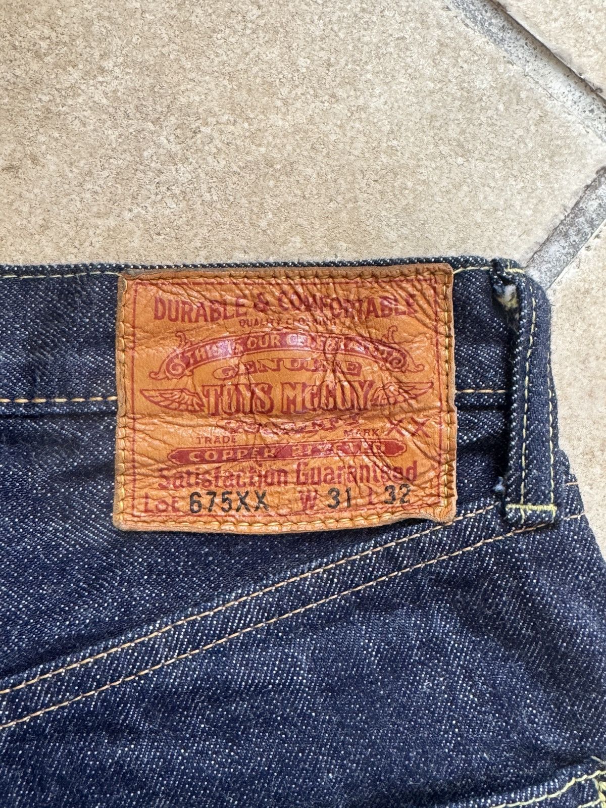TOYS McCOY Toys McCoy 675XX Indigo Selvedge Made in Japan