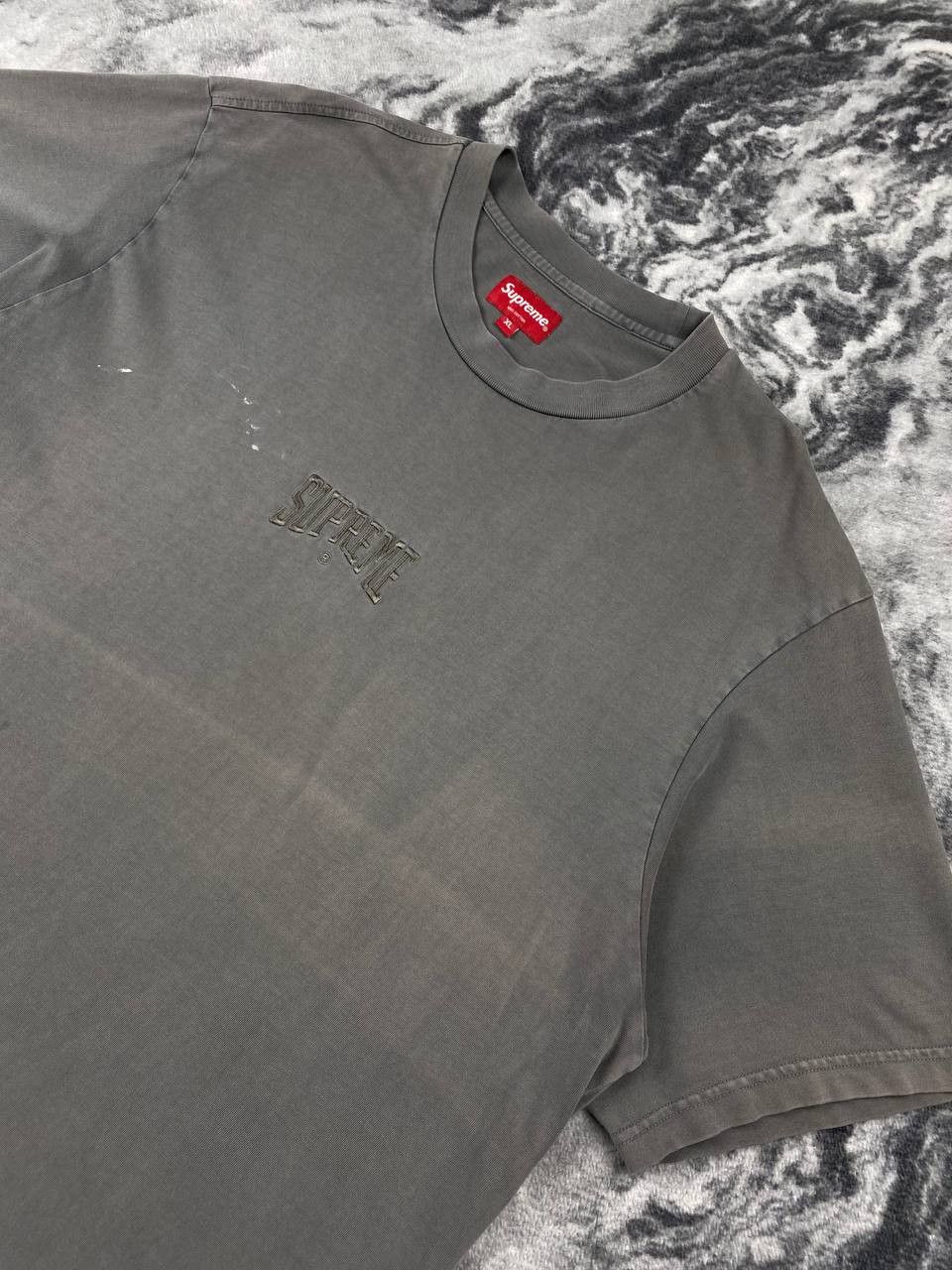 Supreme Supreme Acid Wash S/S Top T Shirt Men Size XL Gray Size US XL / EU 56 / 4 - 3 Thumbnail