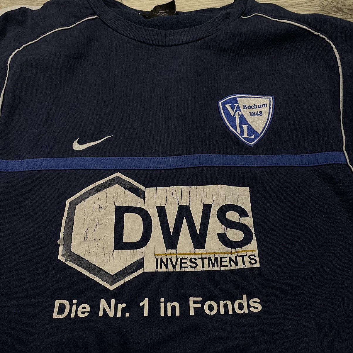 Nike × Vintage VfL Bochum nike Sweatshirt soccer jersey bundes dws Size US L / EU 52-54 / 3 - 4 Thumbnail