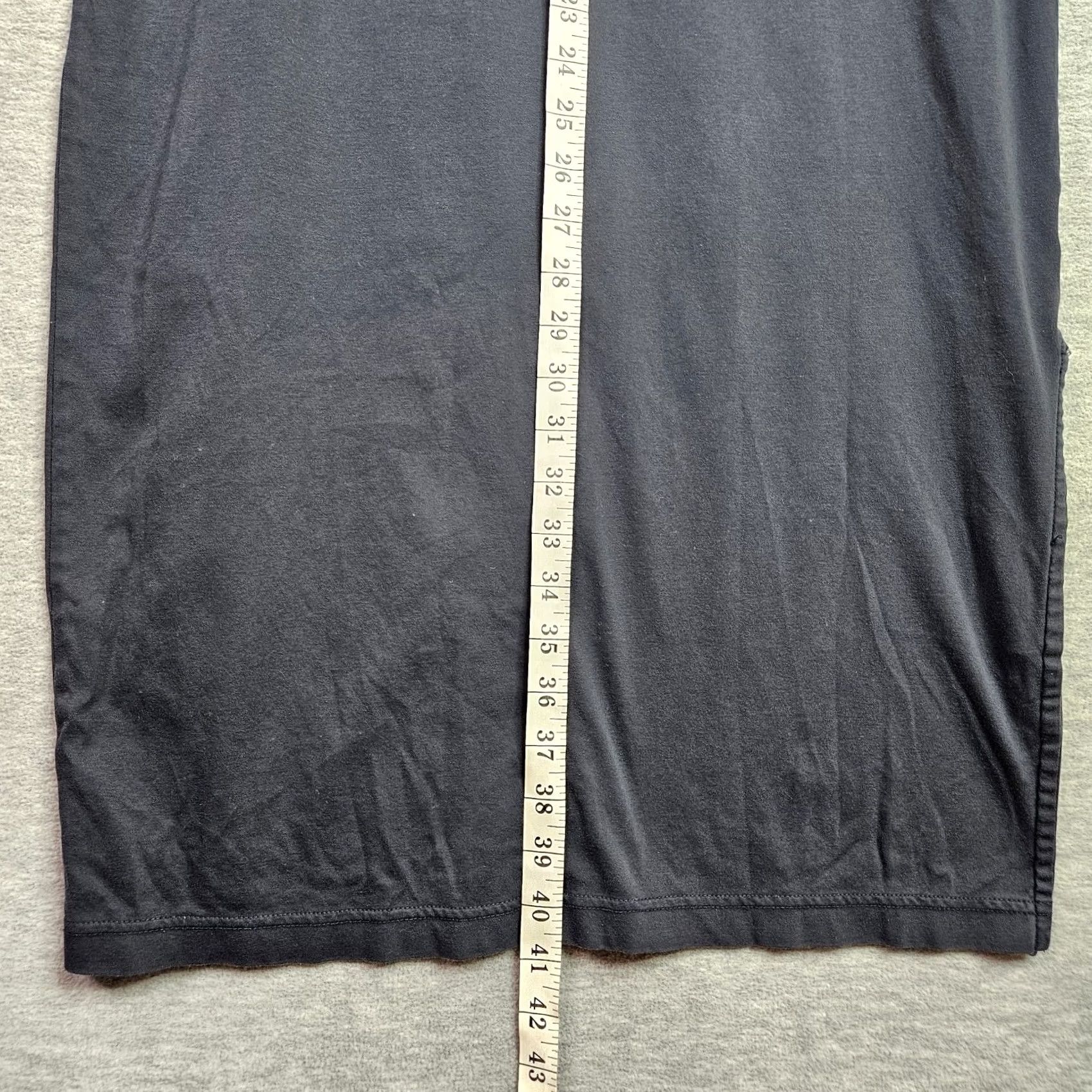 Everlane Everlane The Luxe Cotton Side Slit Tee Dress Women's Navy Blue Sz M Size M / US 6-8 / IT 42-44 - 7 Thumbnail