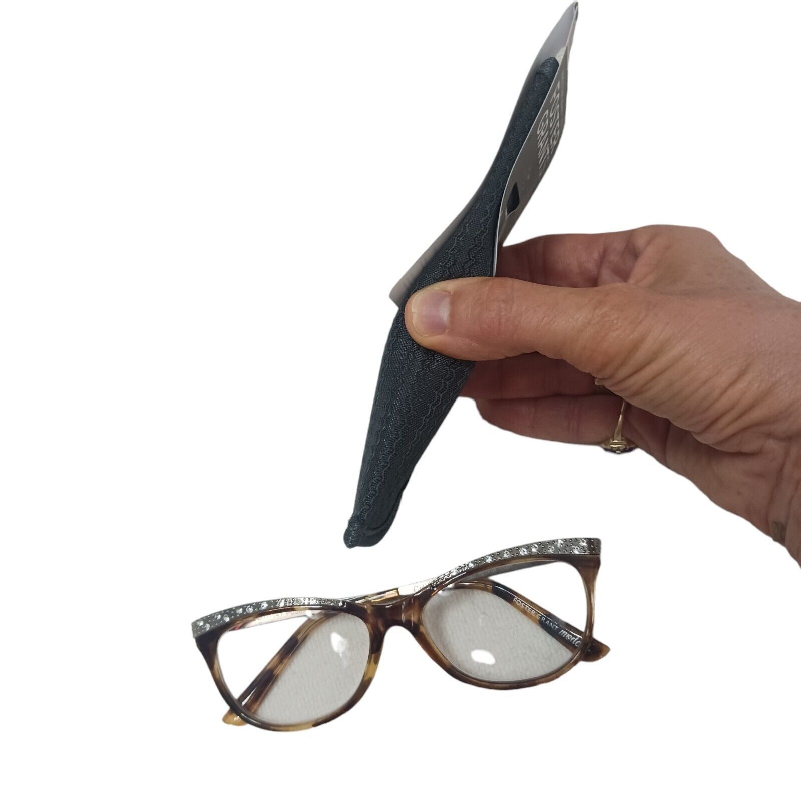 Foster Grant +1.00 FOSTER GRANT Reading Glasses GLAM Brown Tortoiseshell Size ONE SIZE - 6 Thumbnail