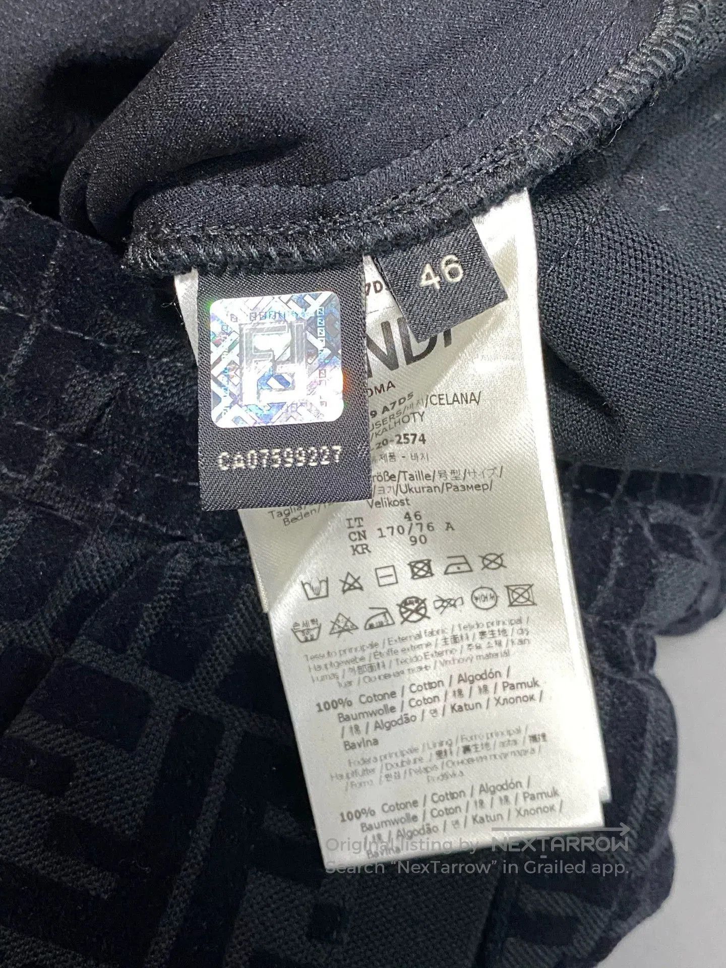 Fendi fendi velvet logo shorts size 46. Size US 30 / EU 46 - 5 Thumbnail