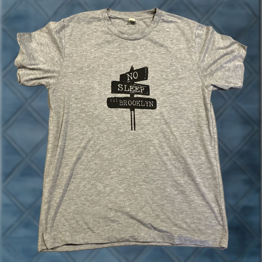 Vintage Alternative BEASTIE BOYS NO SLEEP TIL BROOKLYN T Shirt Gray Medium Men's AWESOME Size US M / EU 48-50 / 2 - 1 Thumbnail