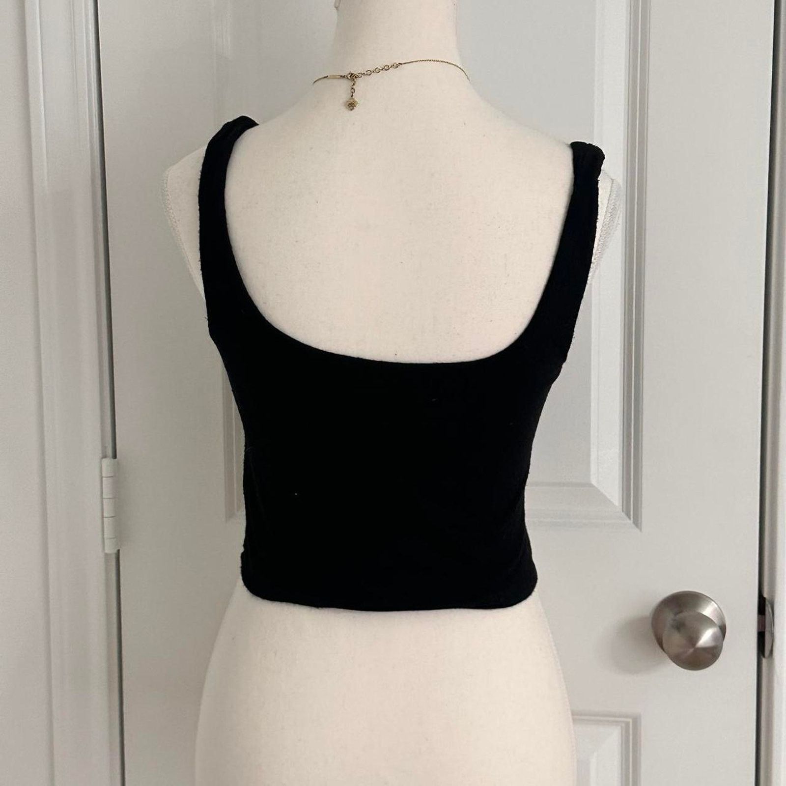 & Other Stories Altard State Size Medium Cute Black Tank Perfect For Summer Size M / US 6-8 / IT 42-44 - 2 Thumbnail